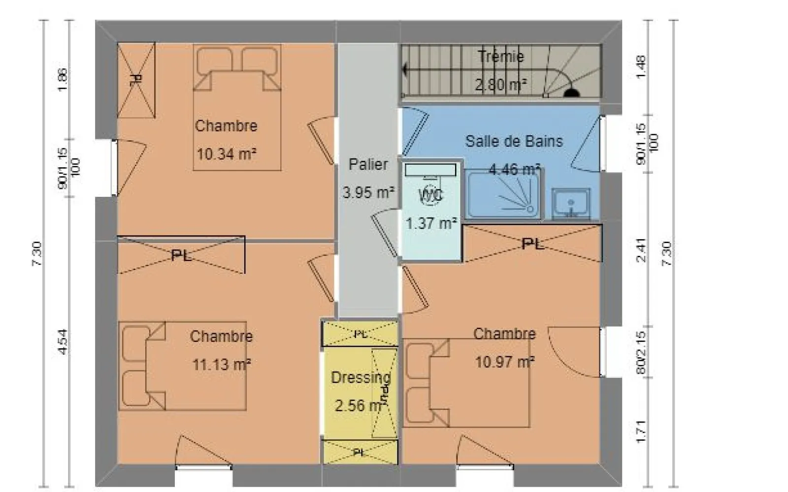 Projet de construction d'une maison 94 m² avec terrain à HEDE (35) à Hédé-Bazouges — photo 3