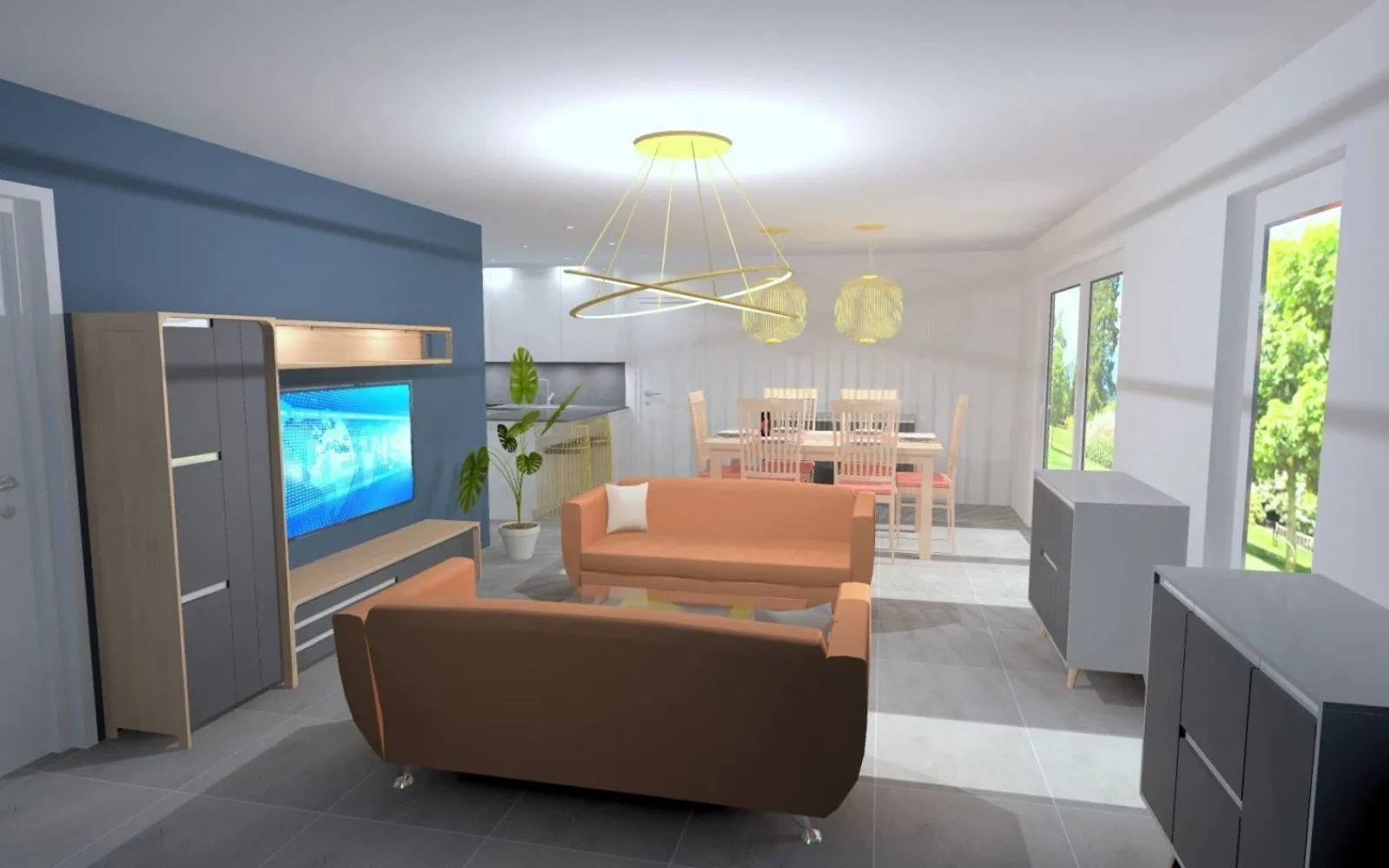 Projet de construction d'une maison 100 m² avec terrain à HEDE (35) à Hédé-Bazouges — photo 3