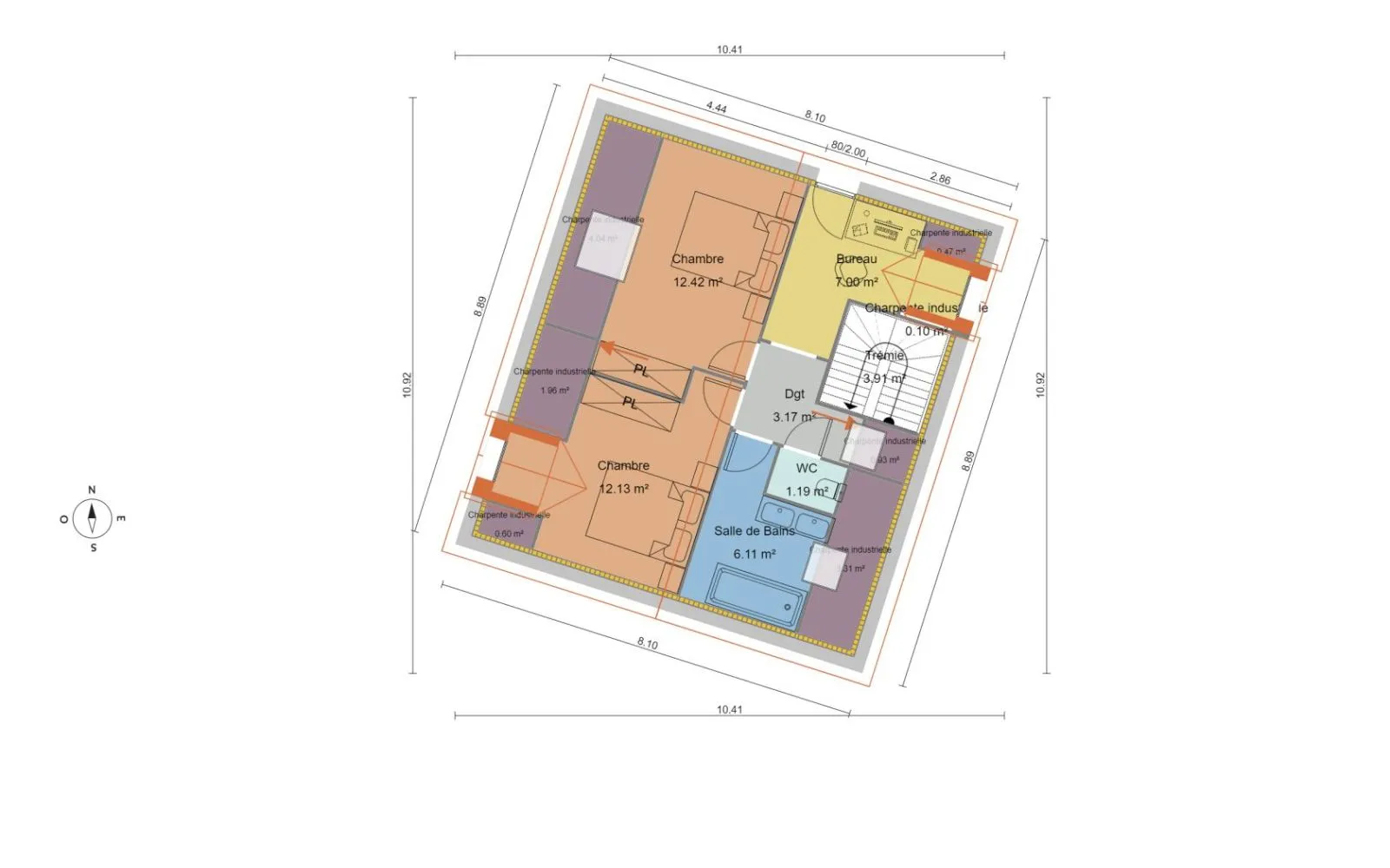 Projet de construction d'une maison 107.5 m² avec terrain à HEDE (35) à Hédé-Bazouges — photo 7