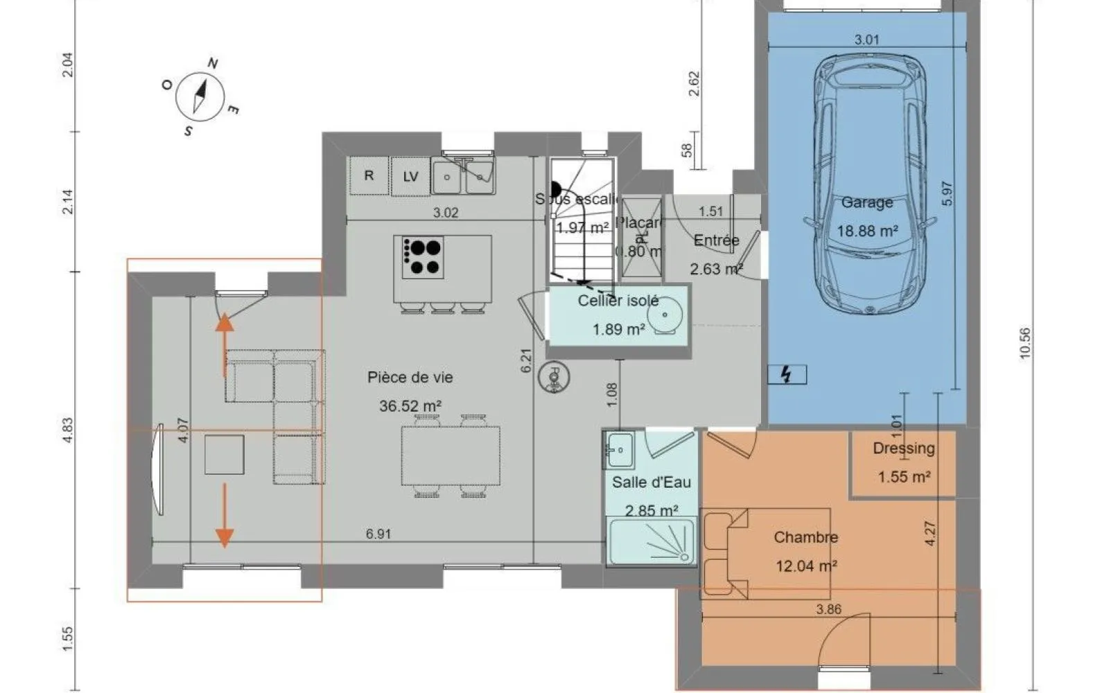 Projet de construction d'une maison 105 m² avec terrain à HEDE (35) à Hédé-Bazouges — photo 4