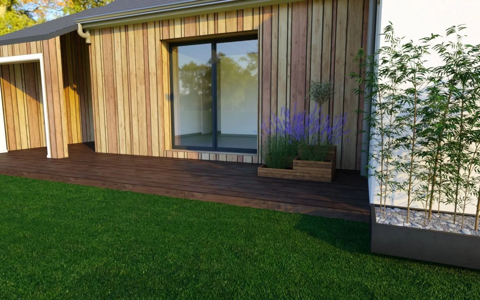 Projet de construction d'une maison 93 m² avec terrain à HEDE (35) à Hédé-Bazouges — photo 3