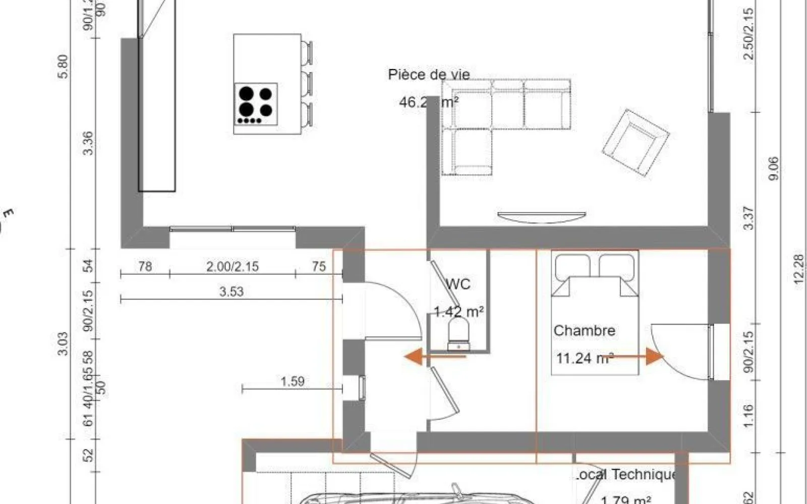 Projet de construction d'une maison 102 m² avec terrain à HEDE (35) à Hédé-Bazouges — photo 4