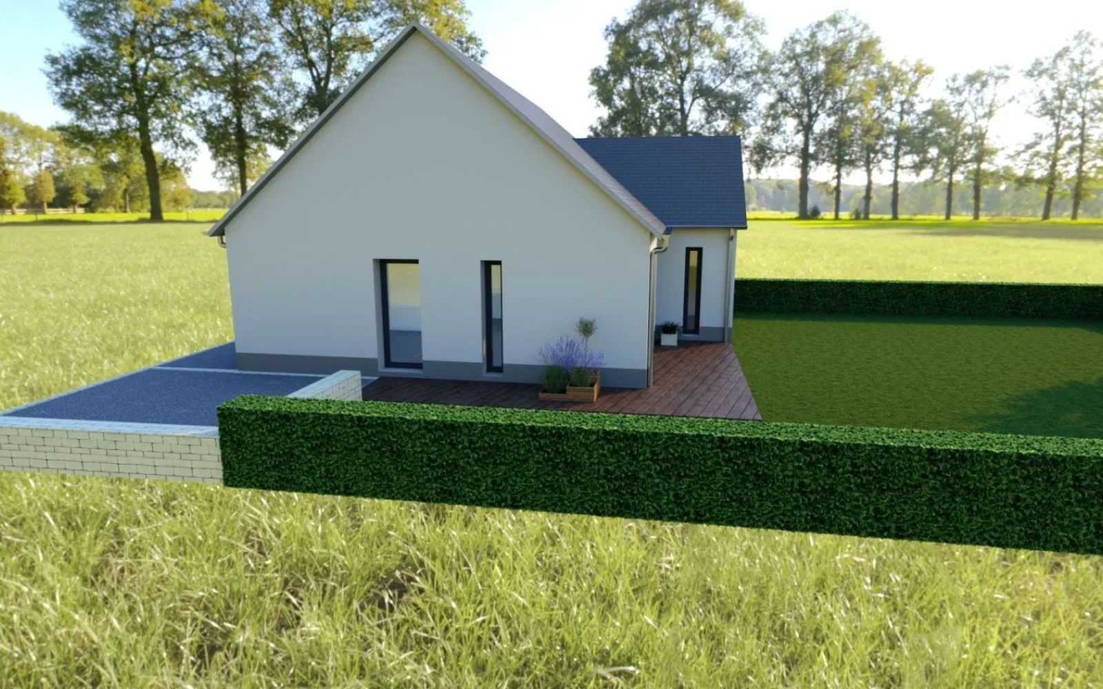Projet de construction d'une maison 82 m² avec terrain à BALAZE (35) à Balazé — photo 2