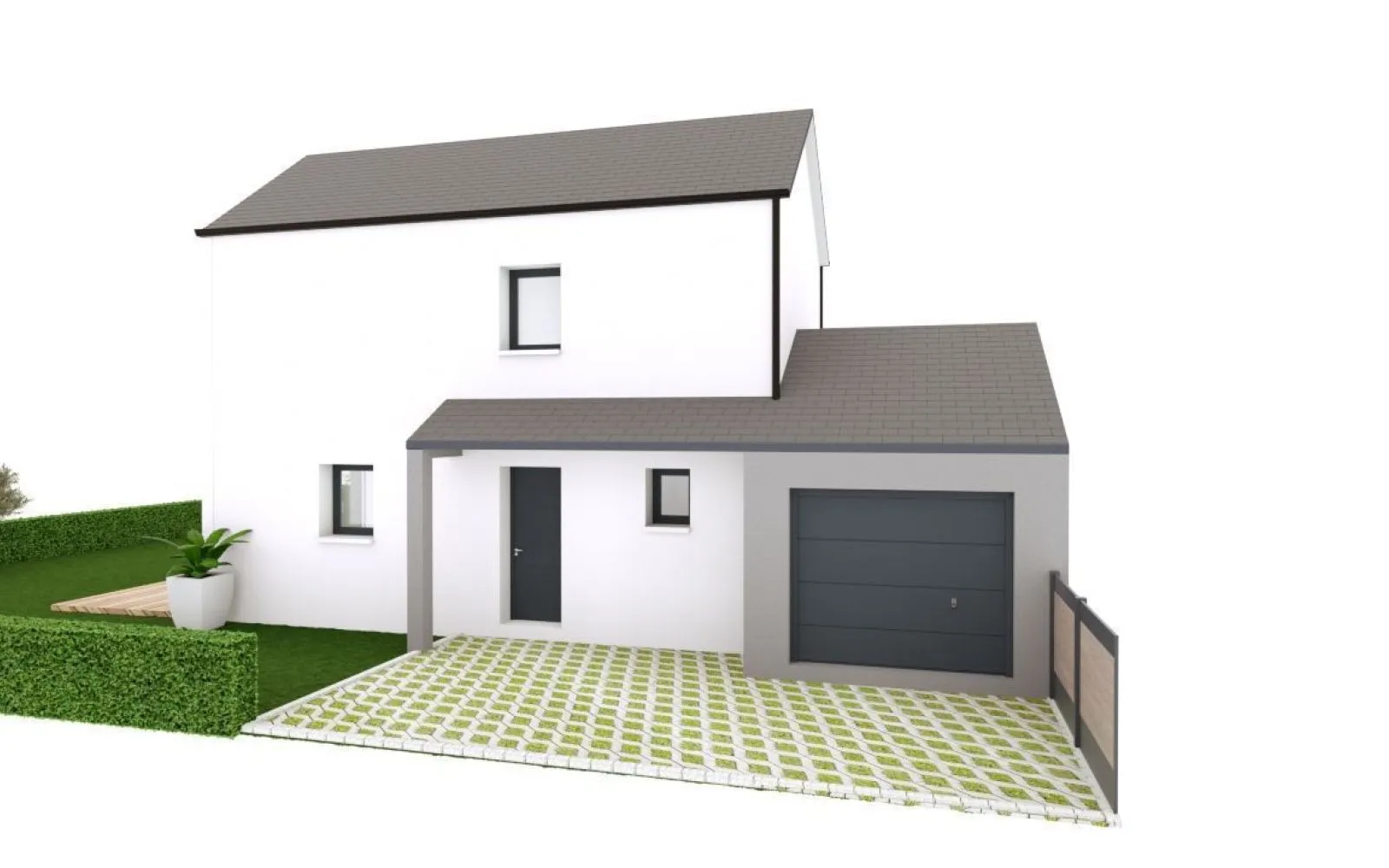 Projet de construction d'une maison 97 m² avec terrain à PLEUDIHEN-SUR-RANCE (22) à Pleudihen-sur-Rance — photo 1