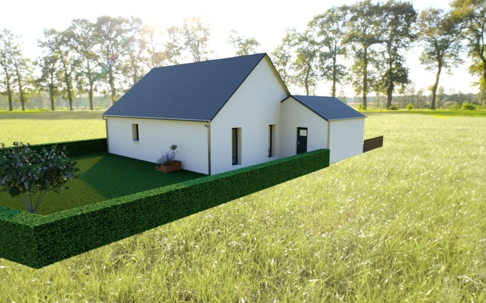 Projet de construction d'une maison 88 m² avec terrain à TORCE (35) à Torcé — photo 3