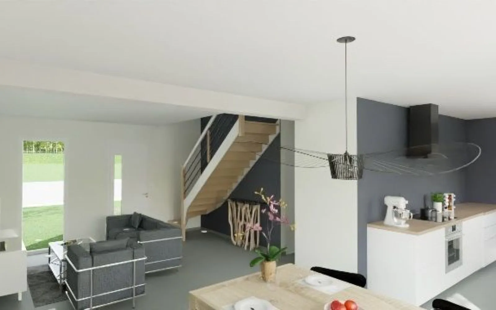 Projet de construction d'une maison 88 m² avec terrain à HEDE (35) à Hédé-Bazouges — photo 3