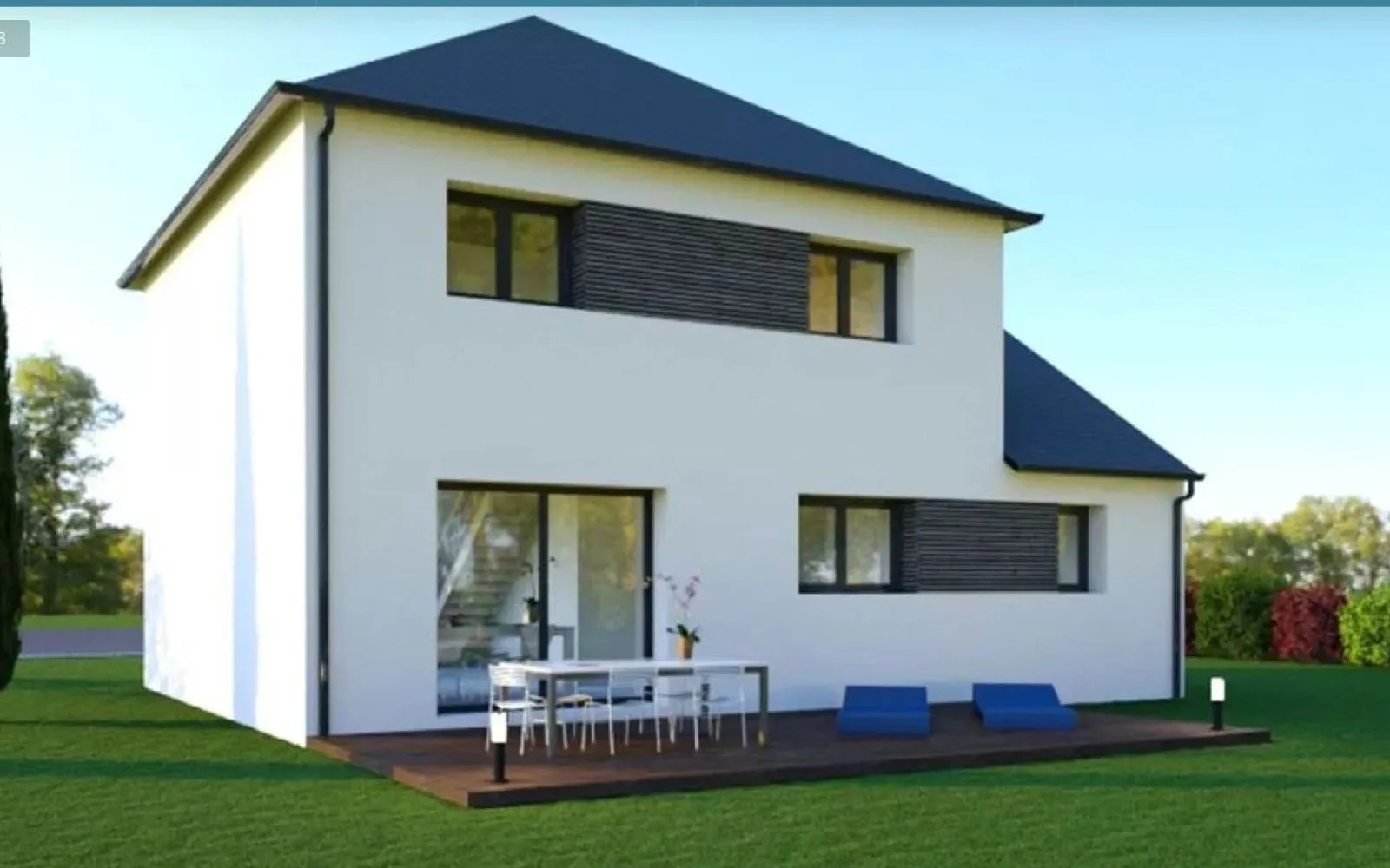 Projet de construction d'une maison 102 m² avec terrain à SAINT-CAST-LE-GUILDO (22) à Saint-Cast-le-Guildo — photo 2