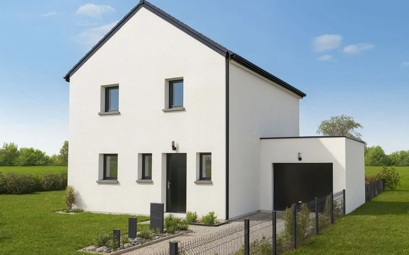 Projet de construction d'une maison 105 m² avec terrain à DOMLOUP (35) à Domloup — photo 1