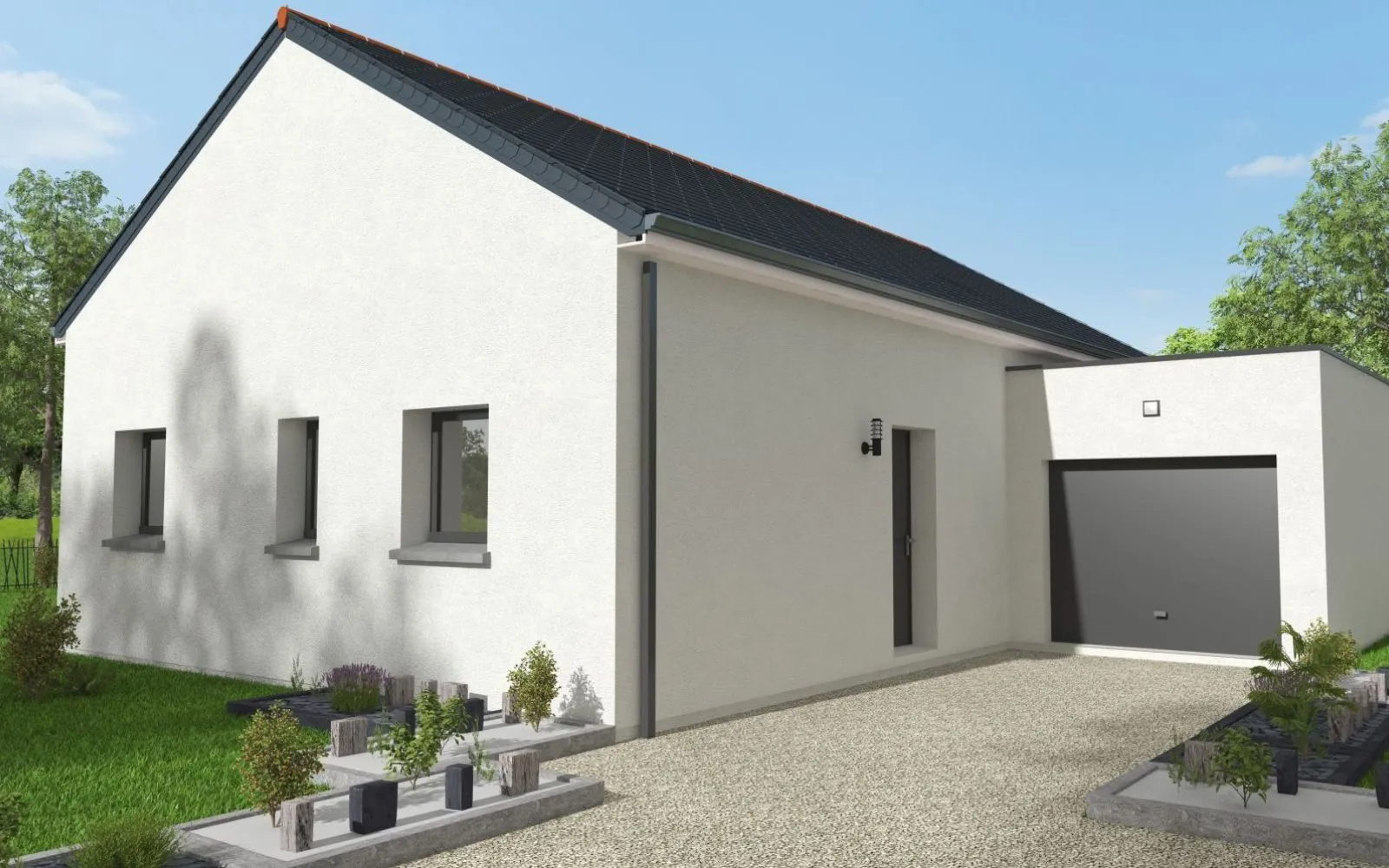 Projet de construction d'une maison 85 m² avec terrain à LOCTUDY (29) à Loctudy — photo 1