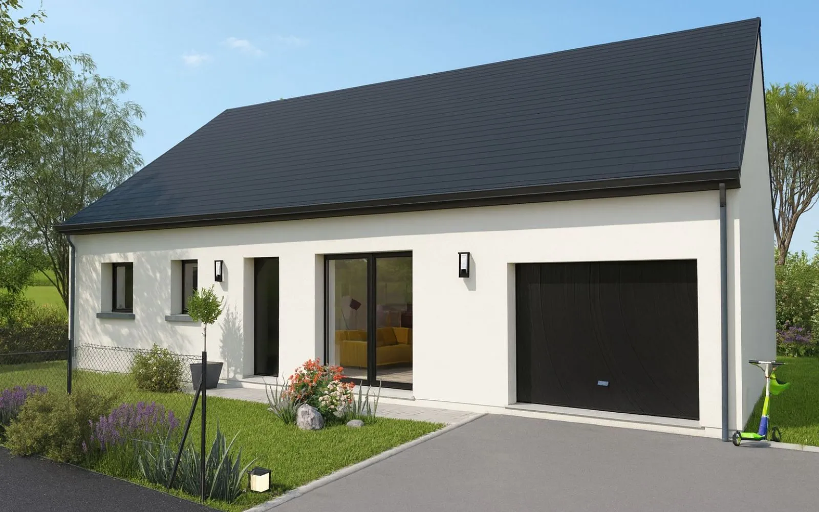 Projet de construction d'une maison 85 m² avec terrain à INZINZAC-LOCHRIST (56) à Inzinzac-Lochrist — photo 1