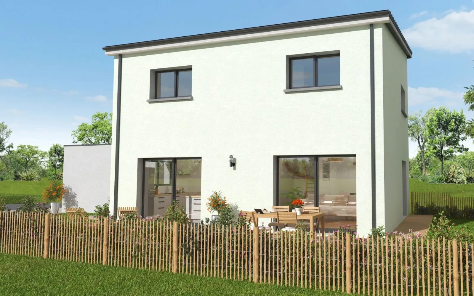 Projet de construction d'une maison 104 m² avec terrain à TORCE (35) à Torcé — photo 2