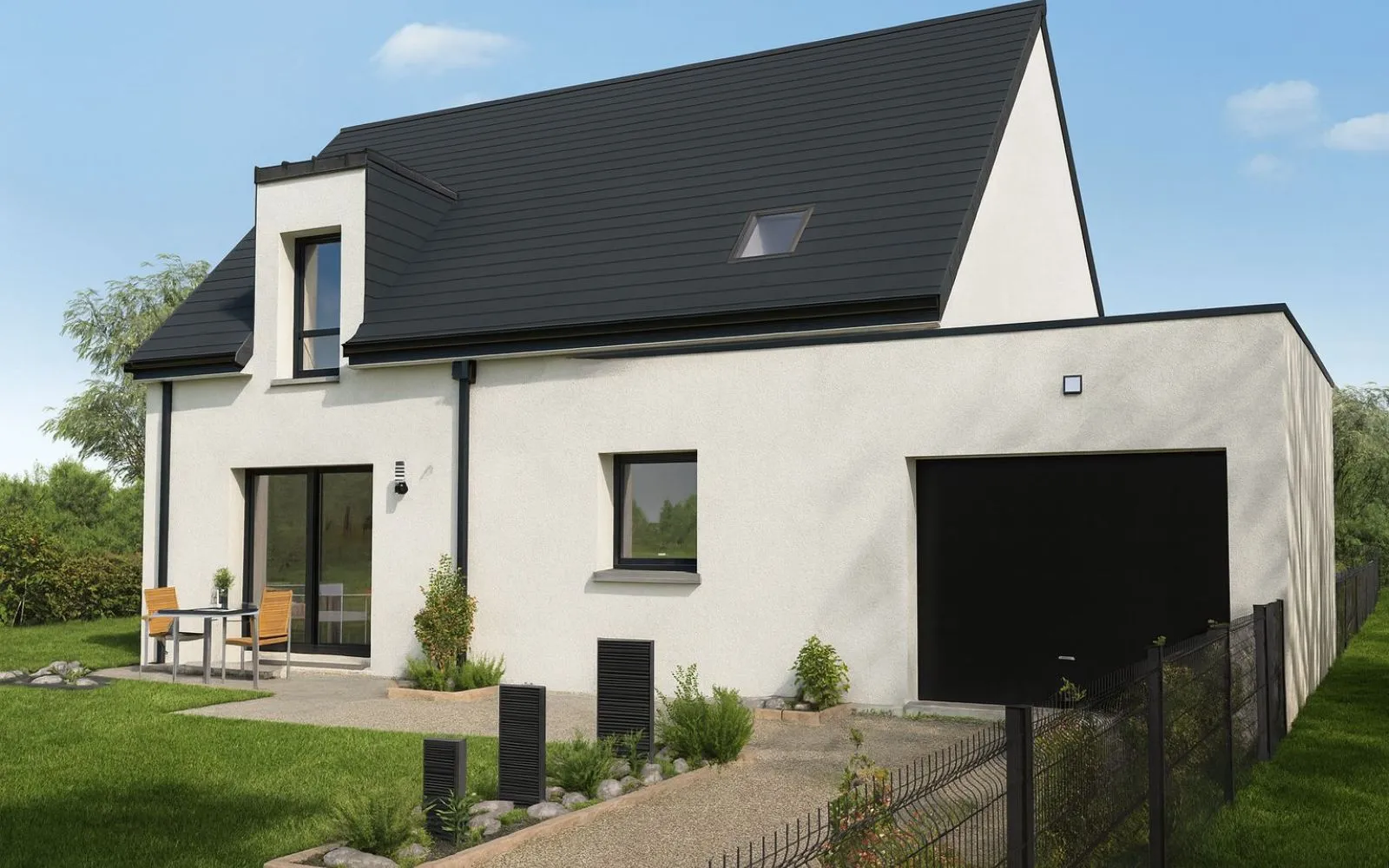 Projet de construction d'une maison 105 m² avec terrain à LANVENEGEN (56) à Lanvénégen — photo 1