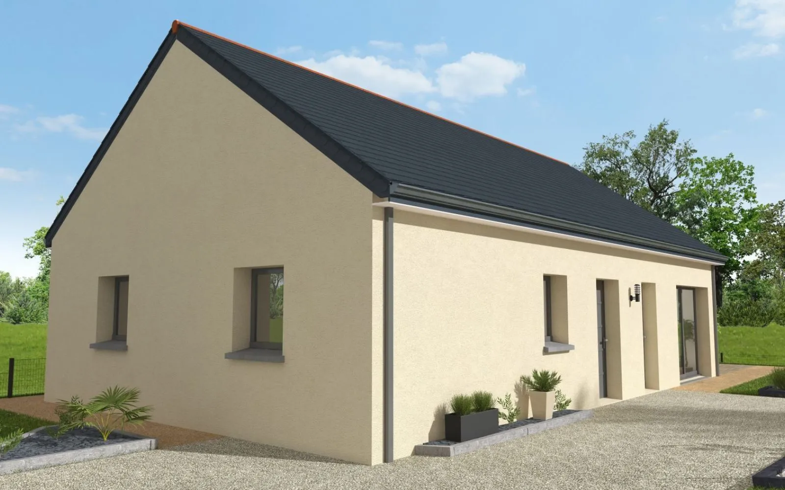 Projet de construction d'une maison 88.21 m² avec terrain à LANESTER (56) à Lanester — photo 2