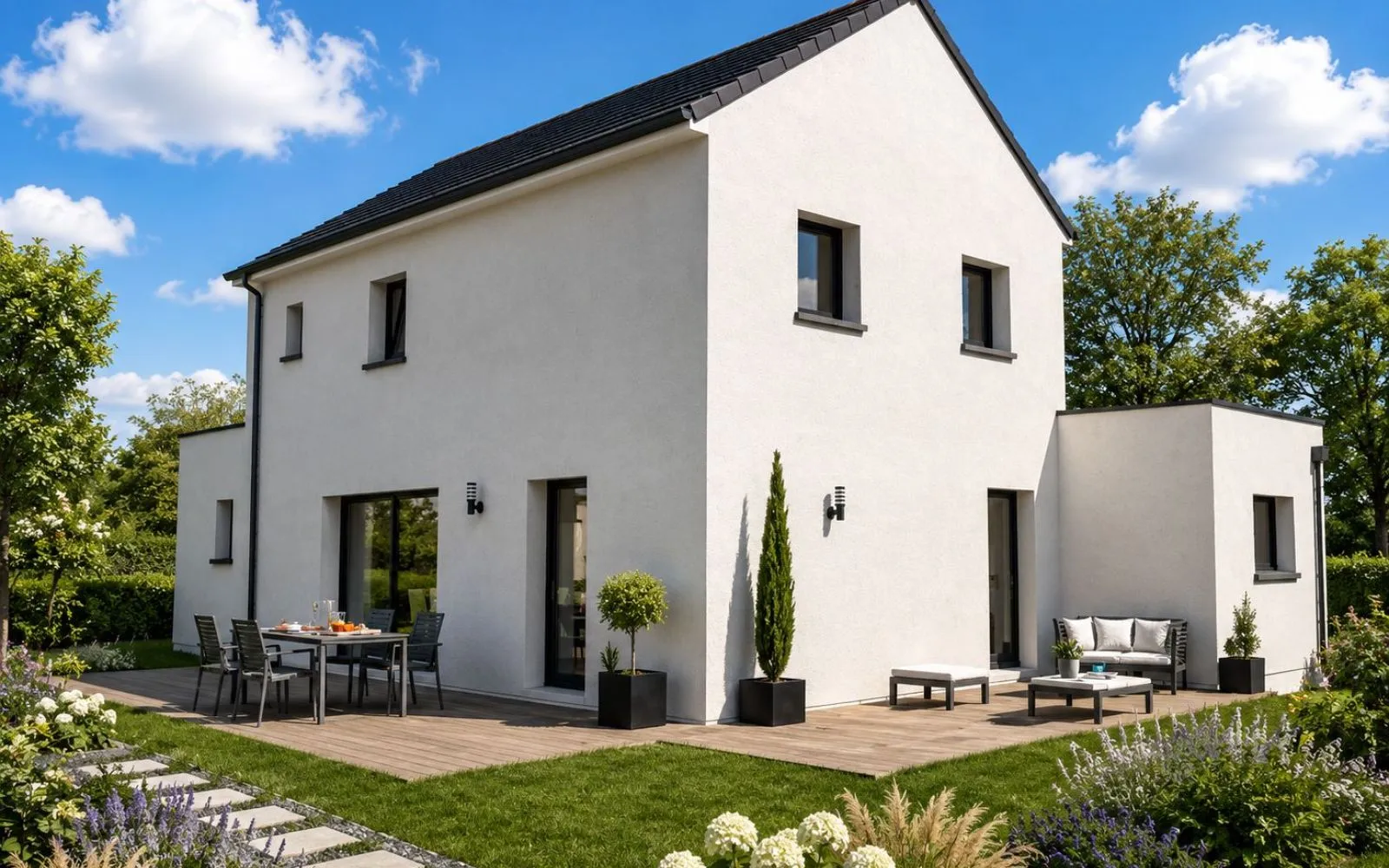 Projet de construction d'une maison 133 m² avec terrain à PLEUMELEUC (35) à Pleumeleuc — photo 2