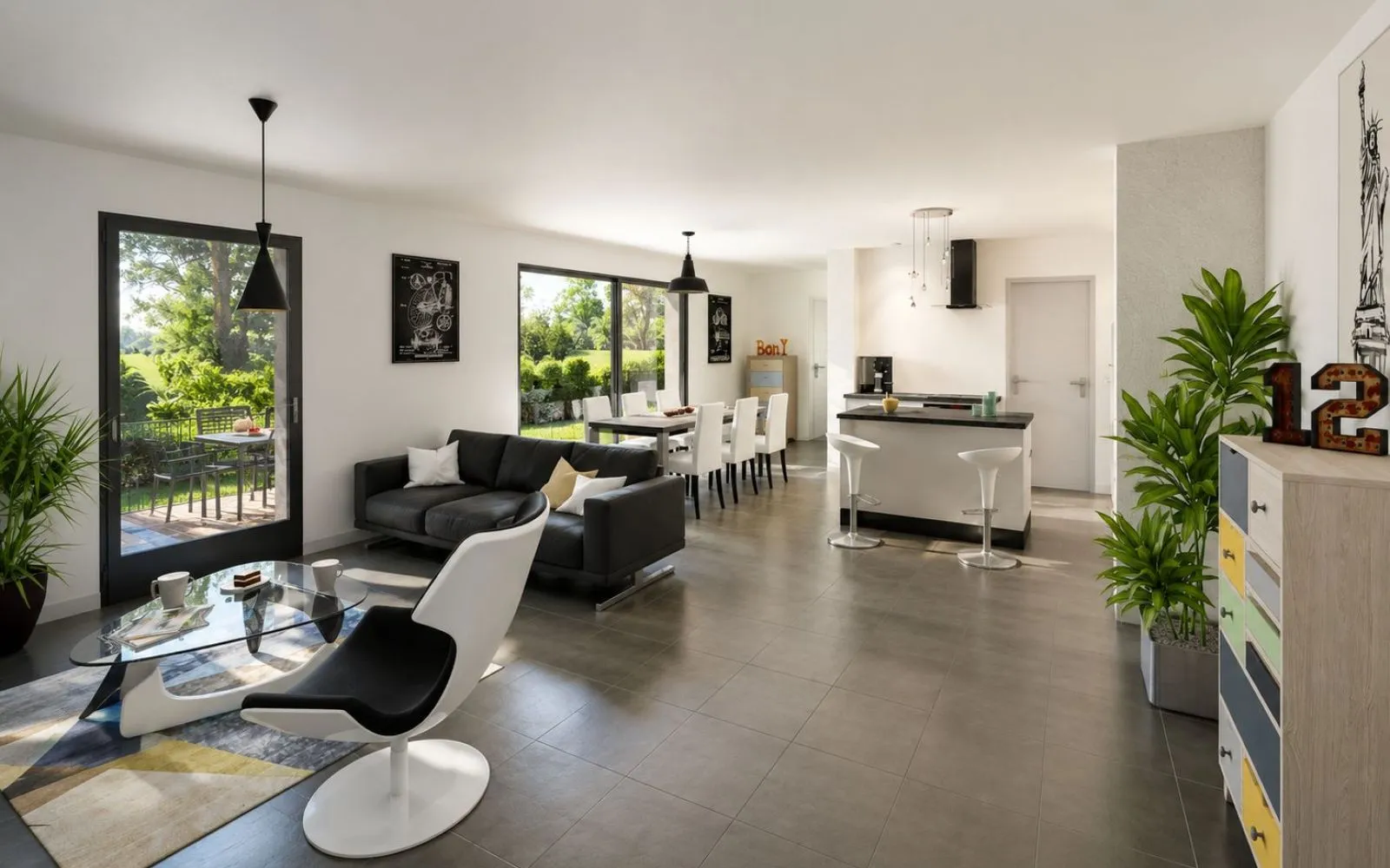 Projet de construction d'une maison 133 m² avec terrain à PLEUMELEUC (35) à Pleumeleuc — photo 3
