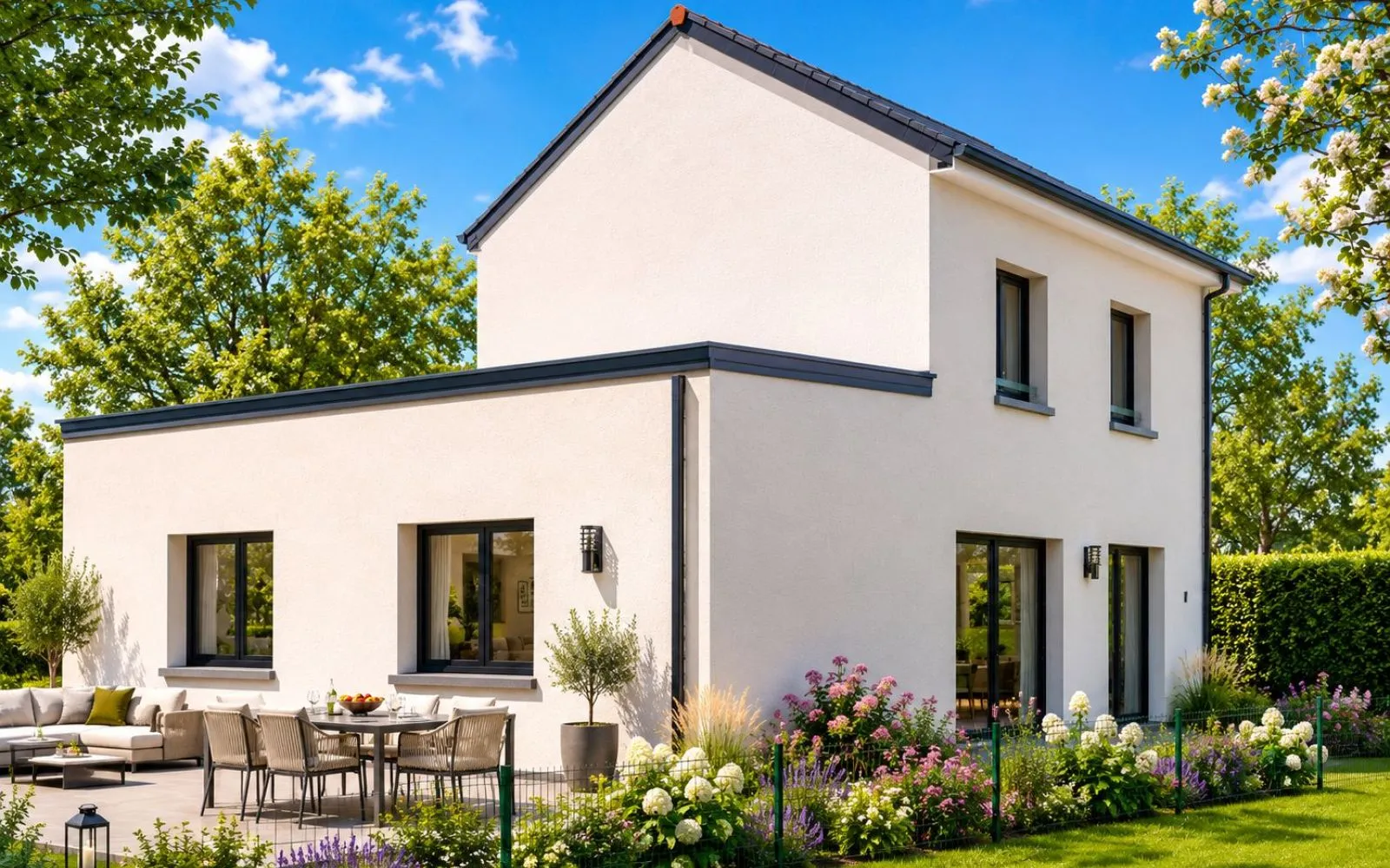 Projet de construction d'une maison 110 m² avec terrain à LA GUERCHE-DE-BRETAGNE (35) à La Guerche-de-Bretagne — photo 2