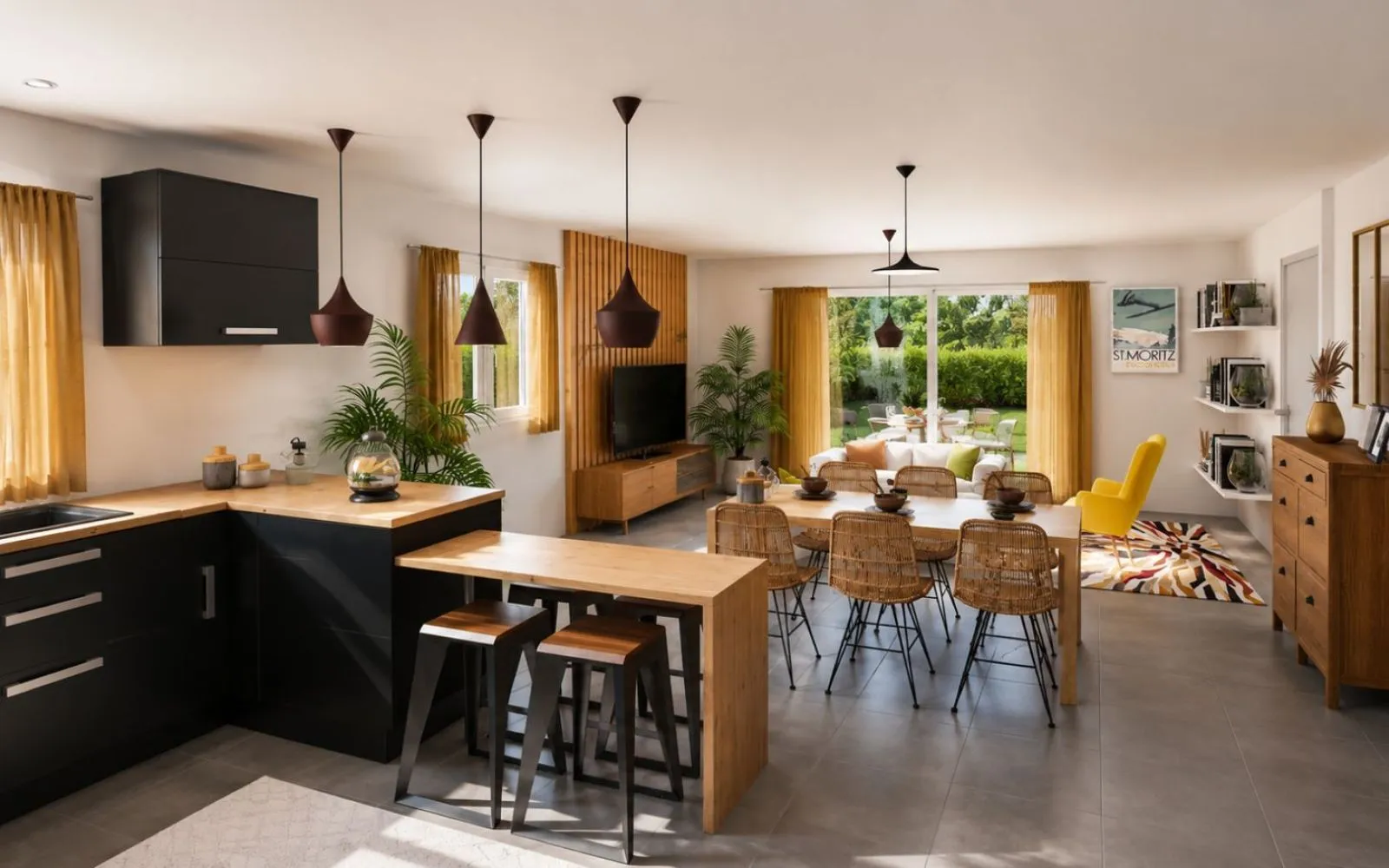 Projet de construction d'une maison 98 m² avec terrain à GUER (56) à Guer — photo 3