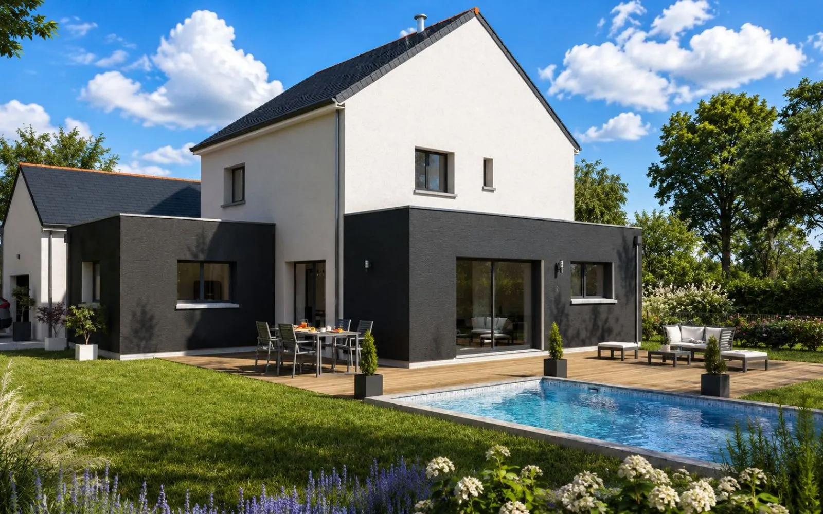 Projet de construction d'une maison 150 m² avec terrain à CADEN (56) à Caden — photo 2
