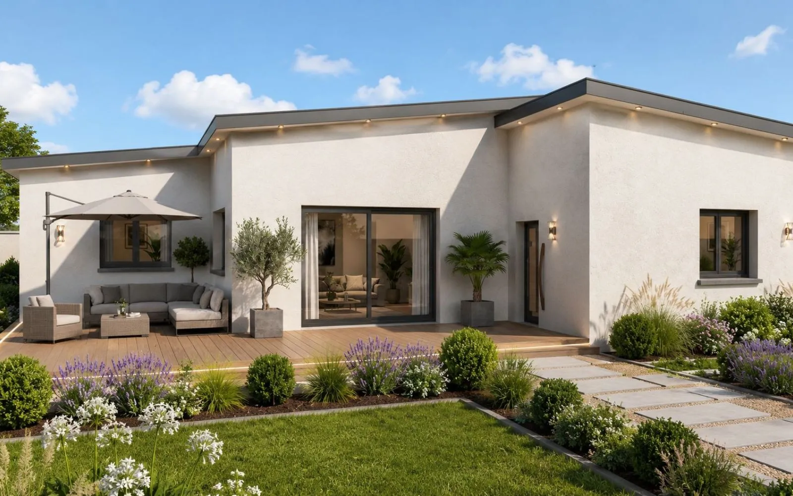 Projet de construction d'une maison 90 m² avec terrain à AUCALEUC (22) à Aucaleuc — photo 2