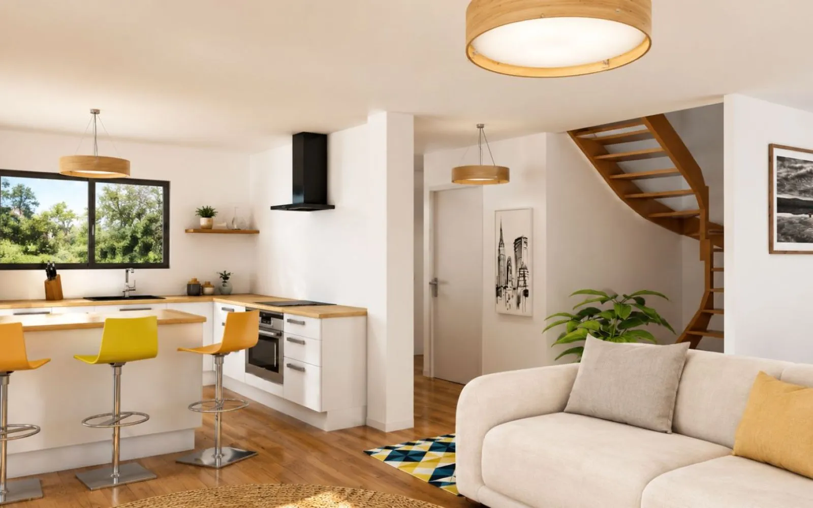 Projet de construction d'une maison 104 m² avec terrain à LAMBALLE (22) à Lamballe — photo 3