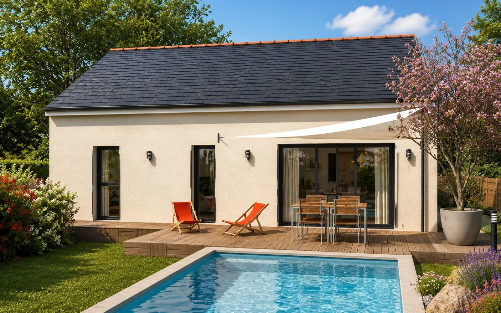 Projet de construction d'une maison 70 m² avec terrain à CHATELAUDREN (22) à Châtelaudren — photo 2