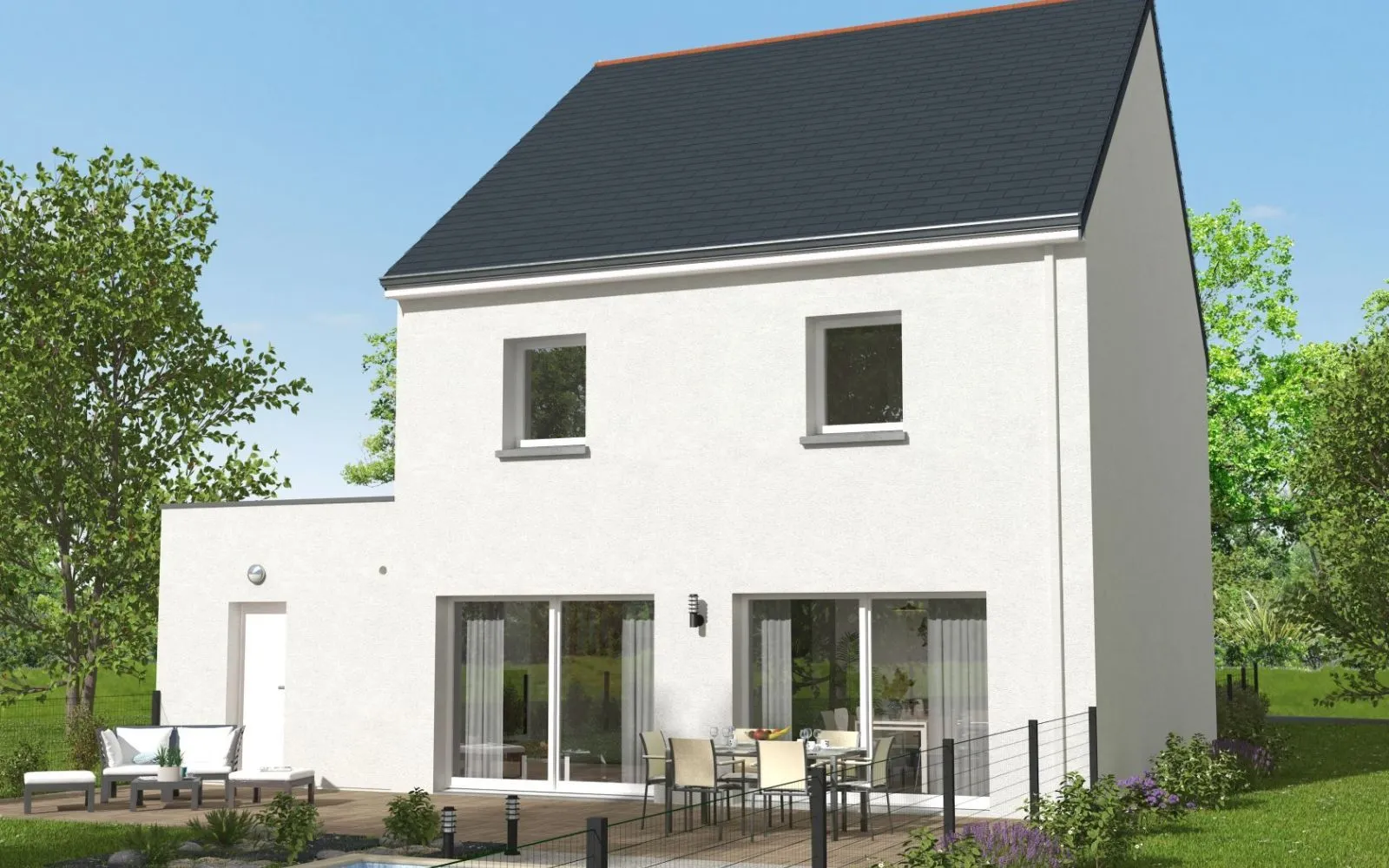 Projet de construction d'une maison 110 m² avec terrain à SAINT-MALO (35) à Saint-Malo — photo 1