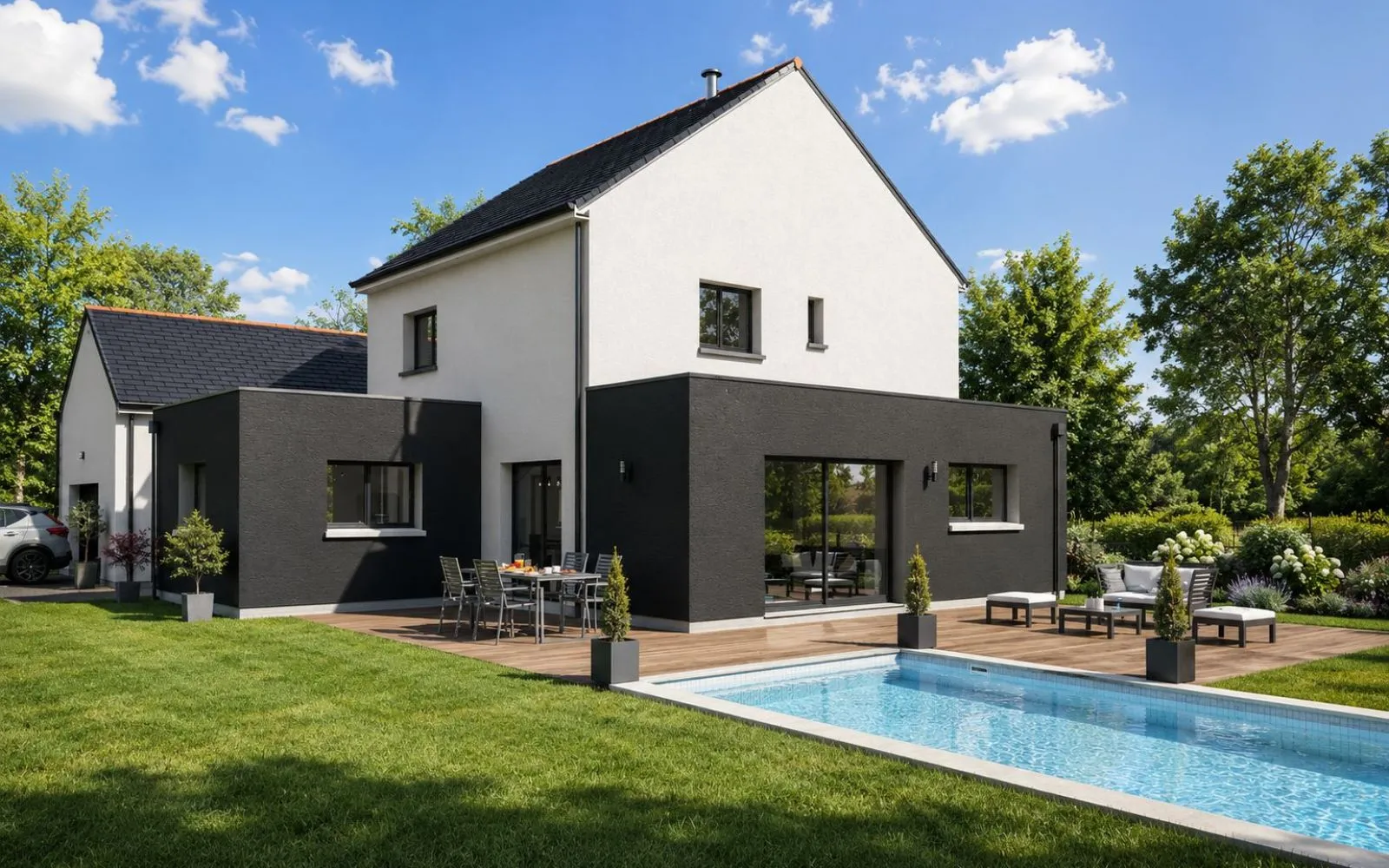 Projet de construction d'une maison 149 m² avec terrain à MEILLAC (35) à Meillac — photo 2
