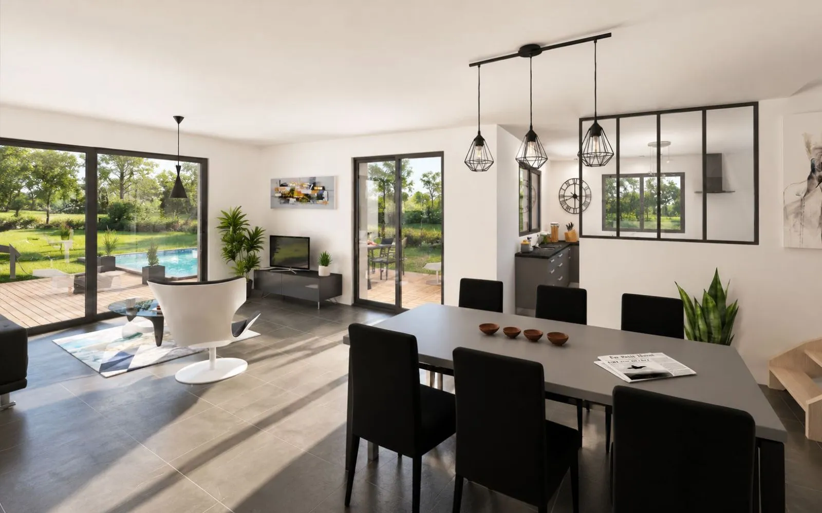 Projet de construction d'une maison 149 m² avec terrain à MEILLAC (35) à Meillac — photo 3
