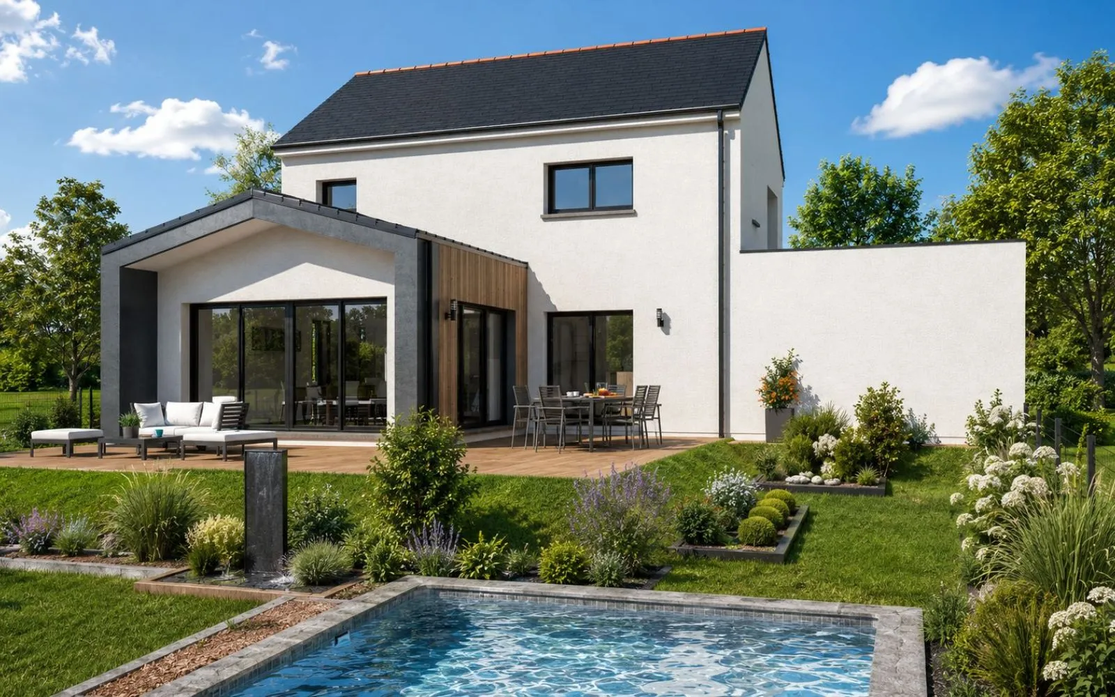 Projet de construction d'une maison 115 m² avec terrain à GARLAN (29) à Garlan — photo 2