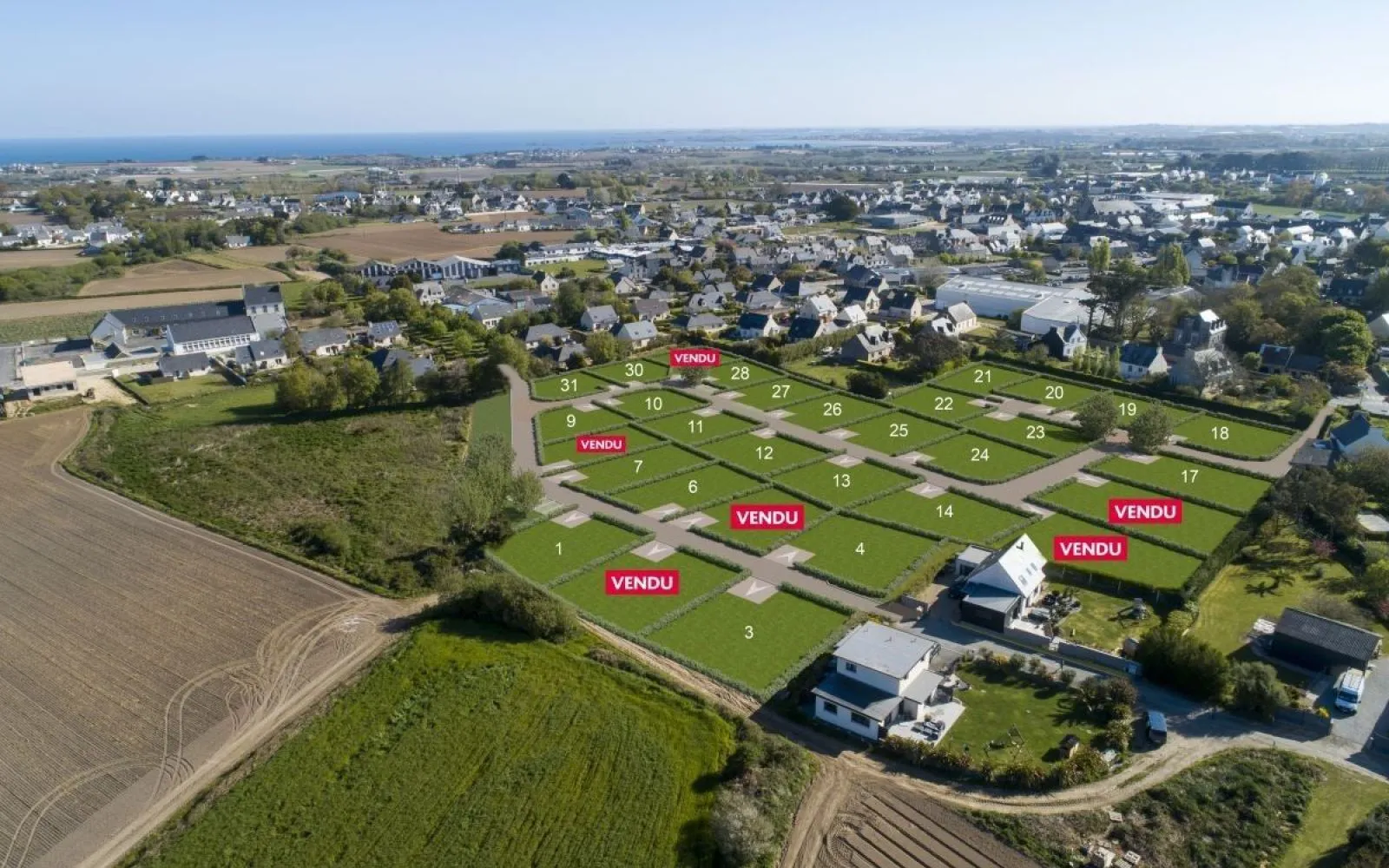 Projet de construction d'une maison 121 m² avec terrain à CLEDER (29) à Cléder — photo 3