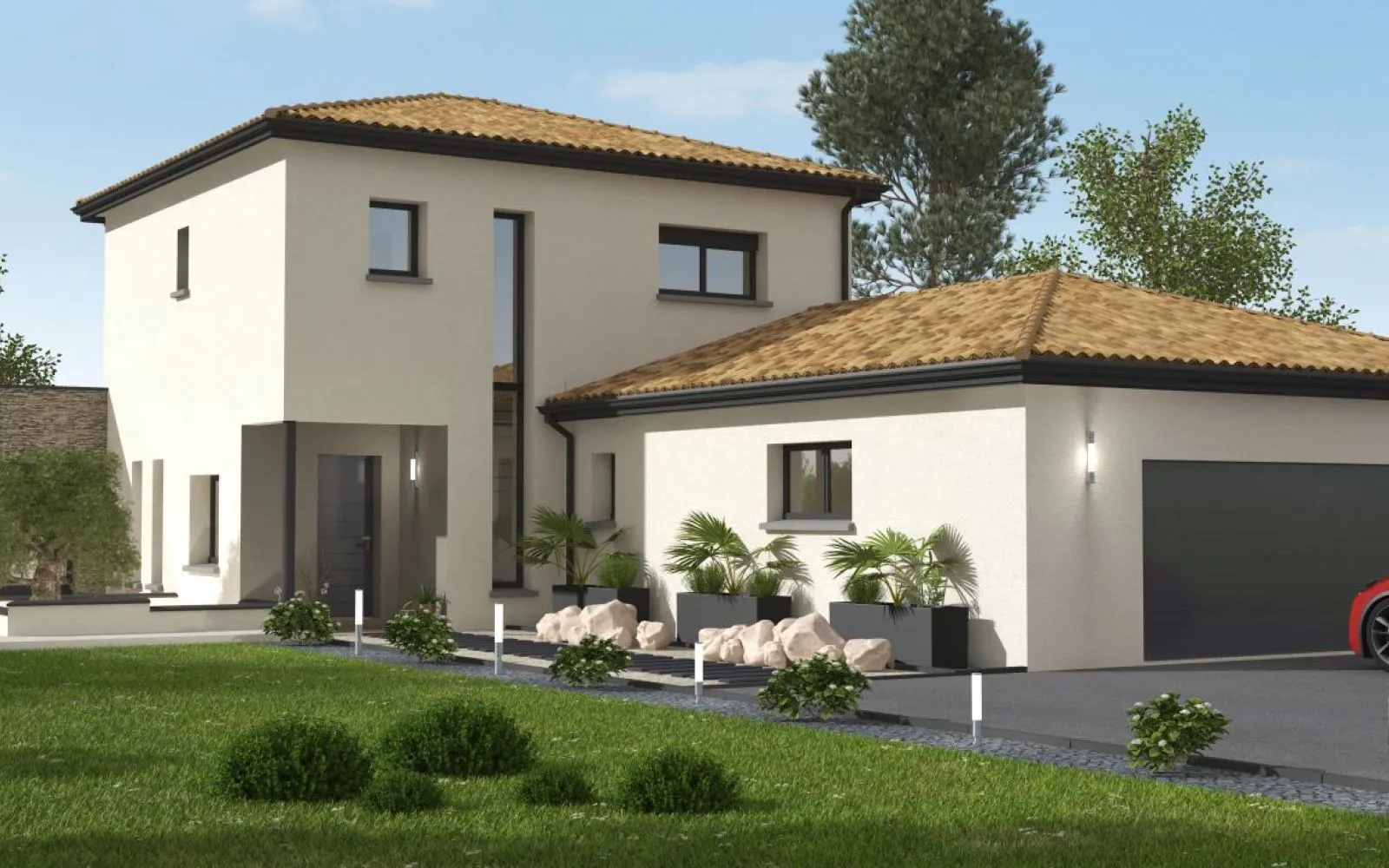 Projet de construction d'une maison 141 m² avec terrain à DONNEVILLE (31) au prix de 492500€. à Donneville — photo 1