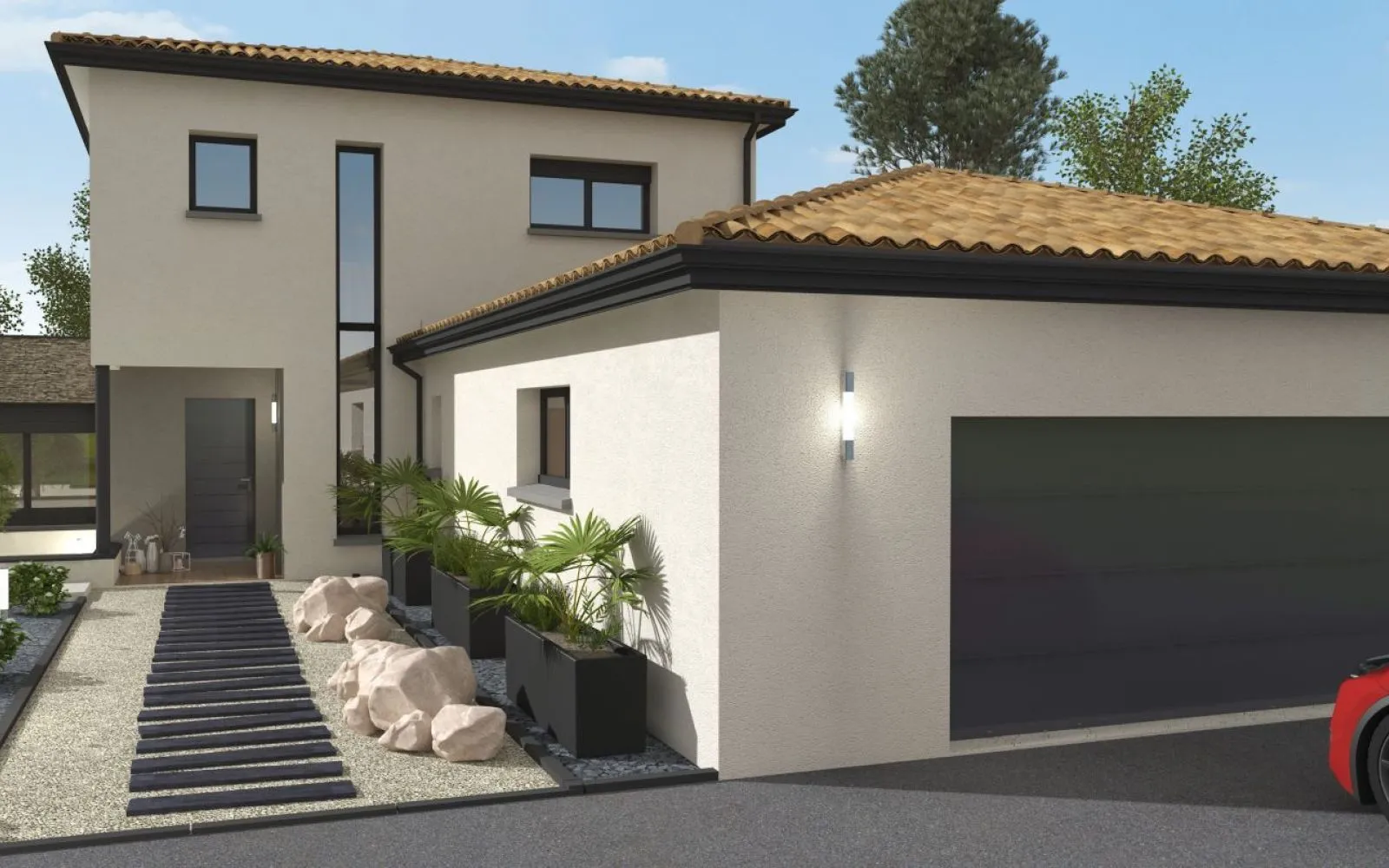 Projet de construction d'une maison 141 m² avec terrain à DONNEVILLE (31) au prix de 492500€. à Donneville — photo 2