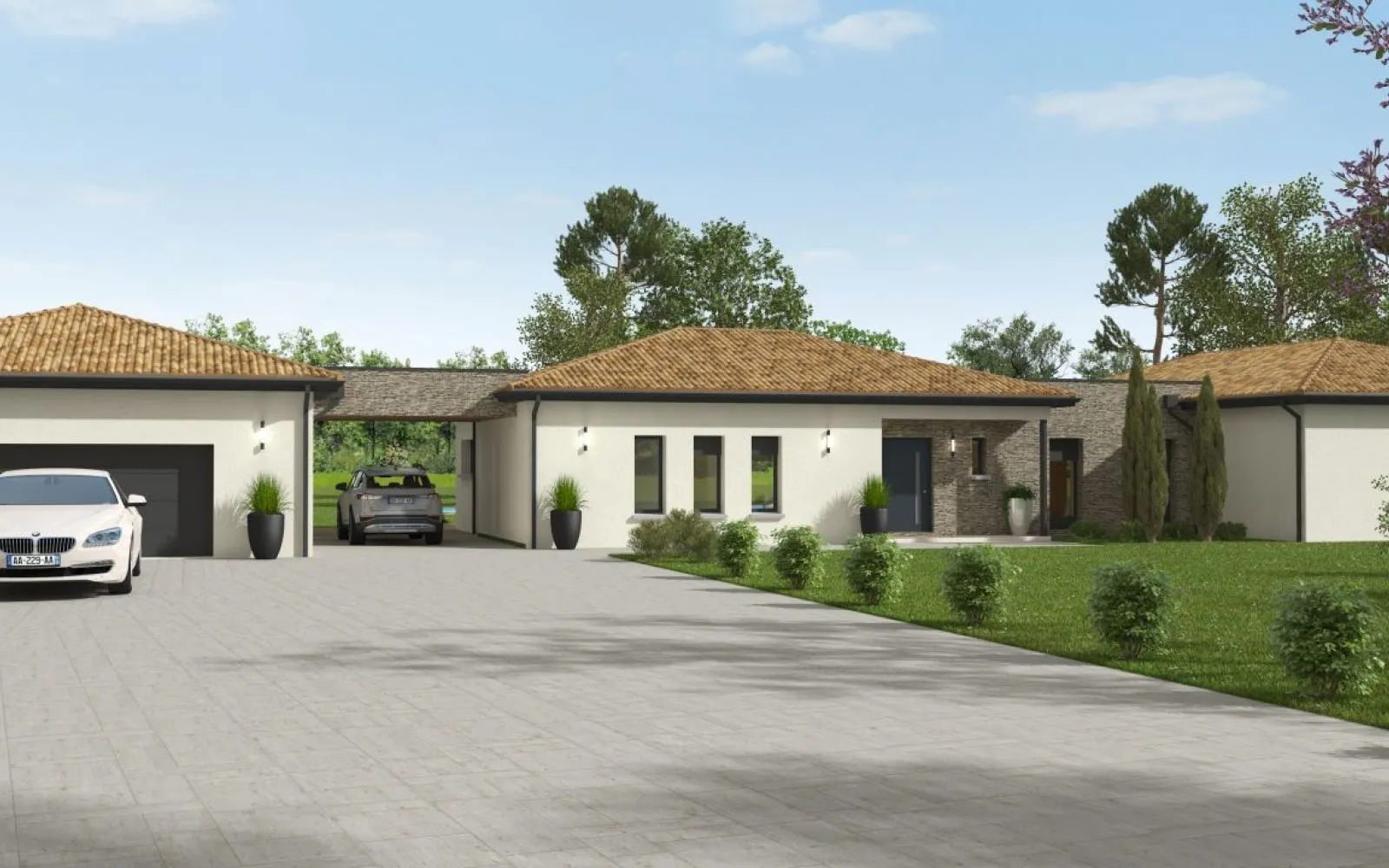 Projet de construction d'une maison 201 m² avec terrain à VENERQUE (31) au prix de 653000€. à Venerque — photo 1