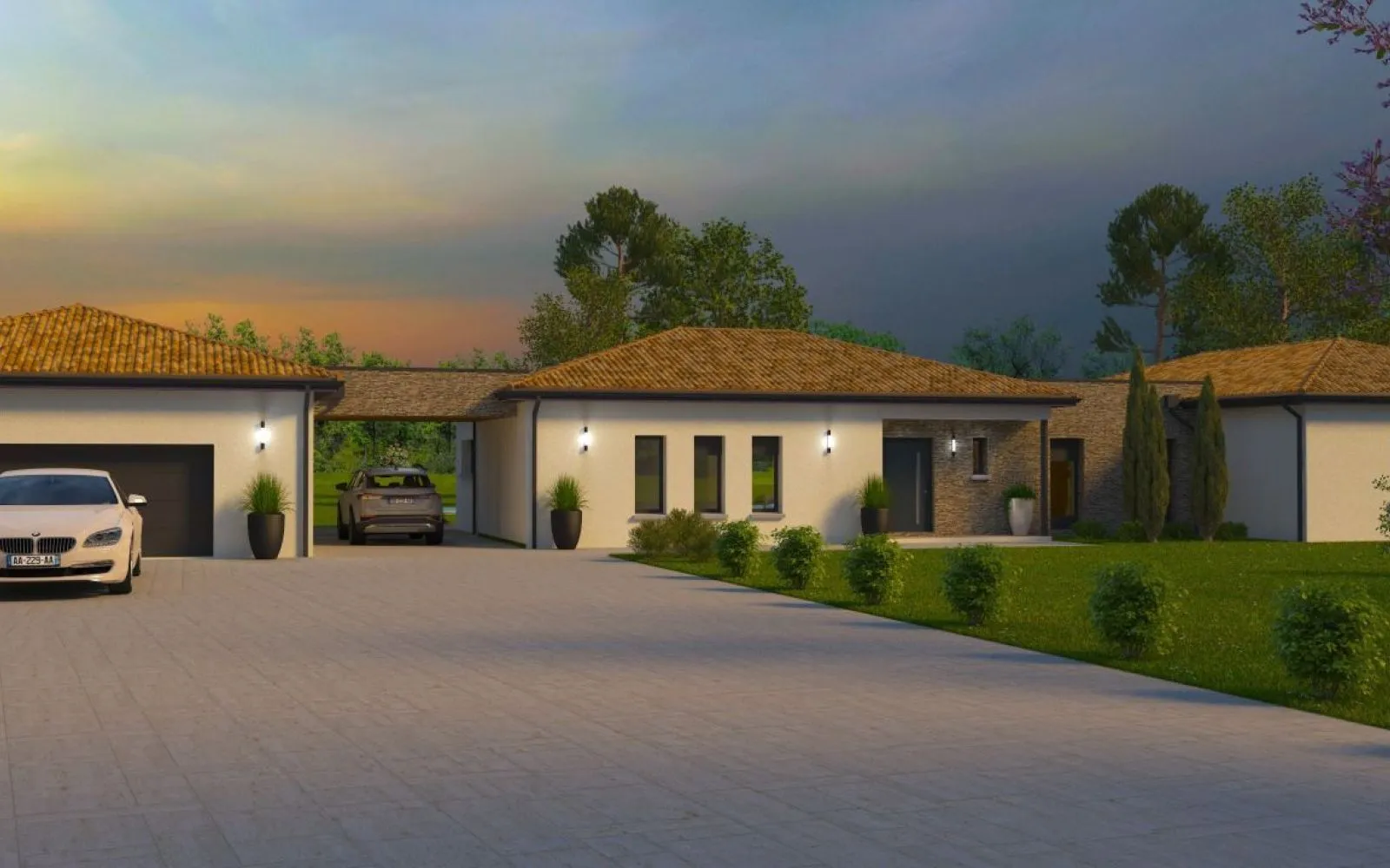 Projet de construction d'une maison 201 m² avec terrain à VENERQUE (31) au prix de 653000€. à Venerque — photo 3