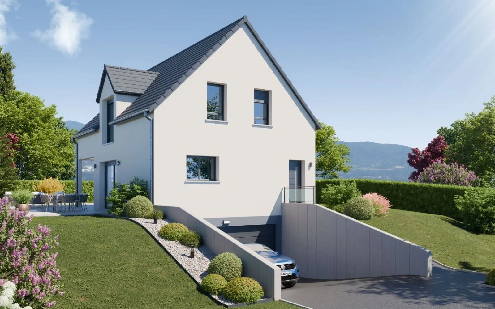 Projet de construction d'une maison 119 m² avec terrain à SOULTZMATT (68) à Soultzmatt — photo 1