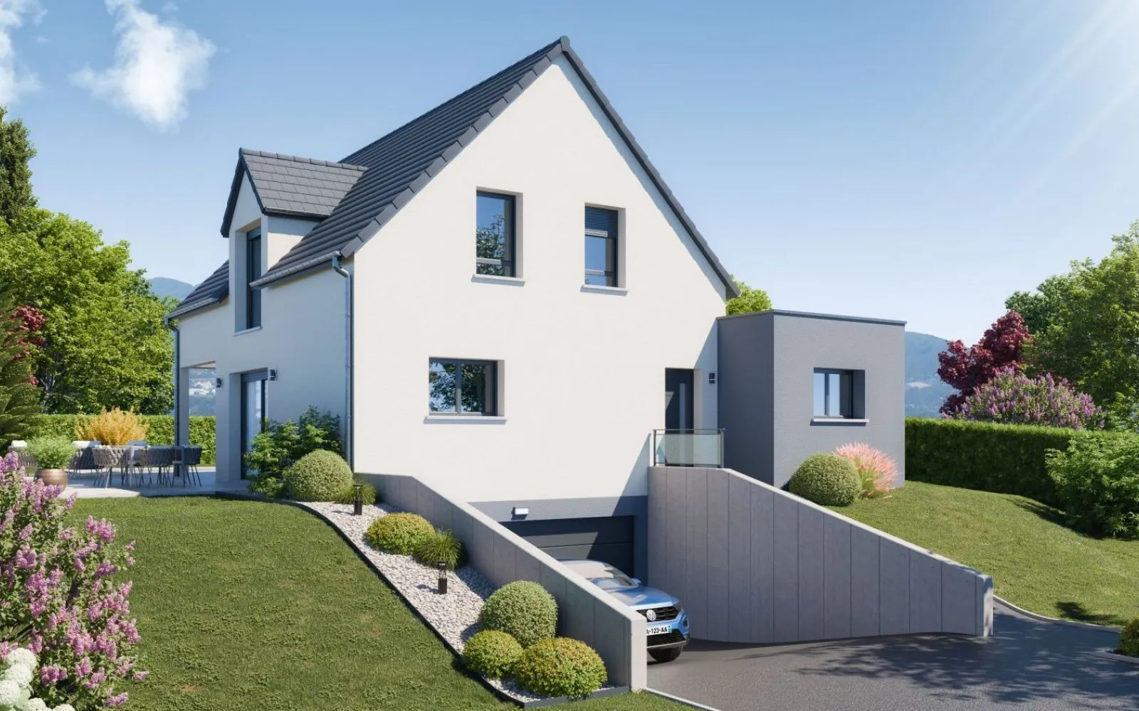 Projet de construction d'une maison 134 m² avec terrain à SOULTZMATT (68) à Soultzmatt — photo 1