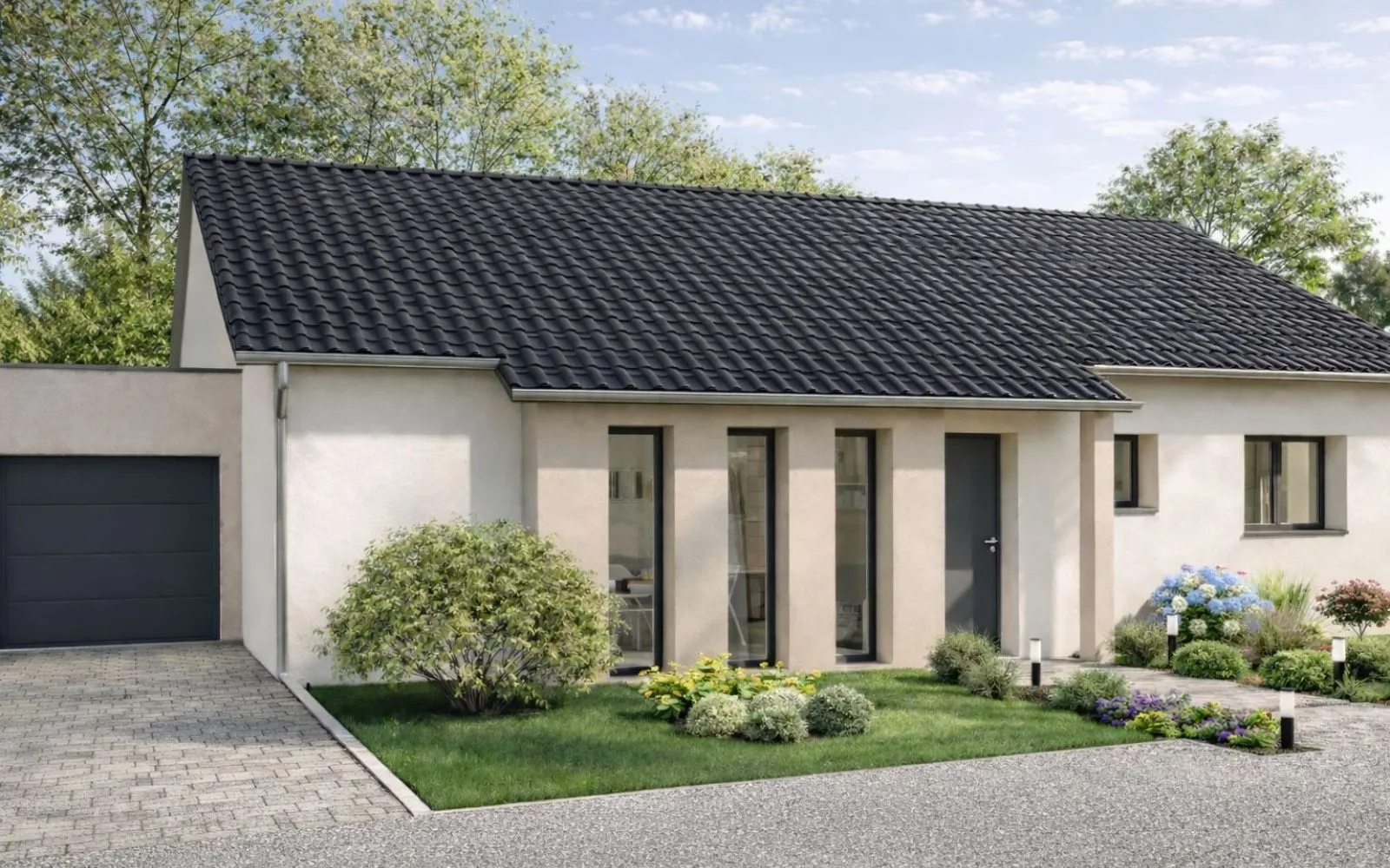Projet de construction d'une maison 95 m² avec terrain à CERNAY (68) à Cernay — photo 1