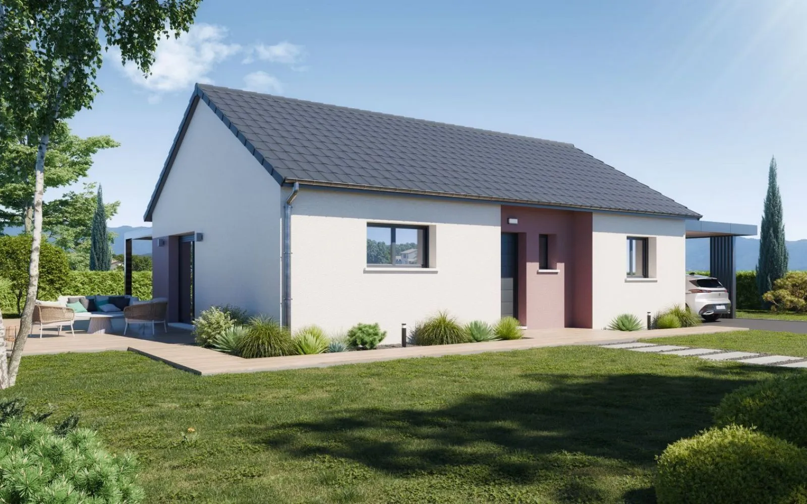 Projet de construction d'une maison 76 m² avec terrain à WUENHEIM (68) à Wuenheim — photo 1