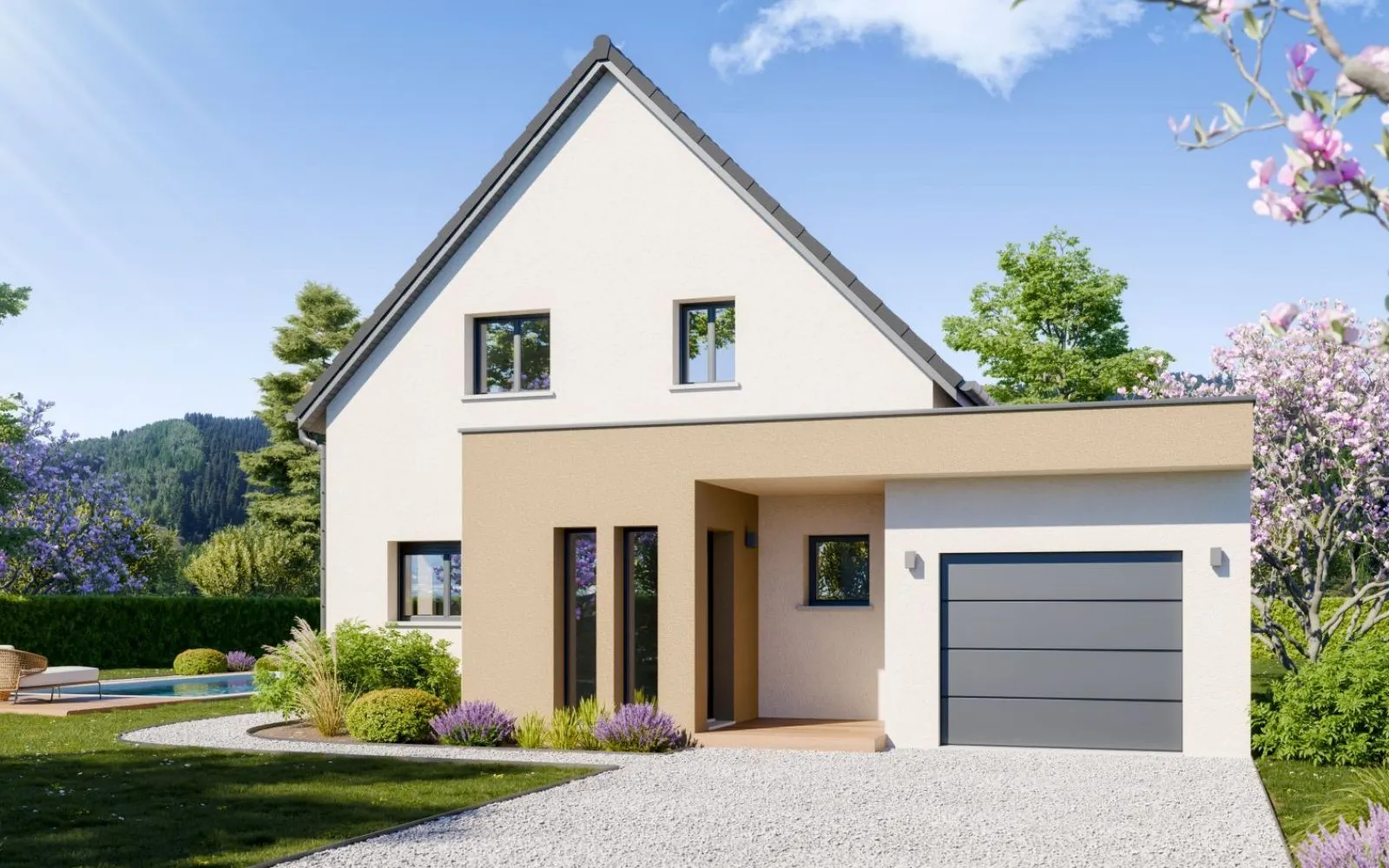 Projet de construction d'une maison 136 m² avec terrain à TURCKHEIM (68) à Turckheim — photo 1