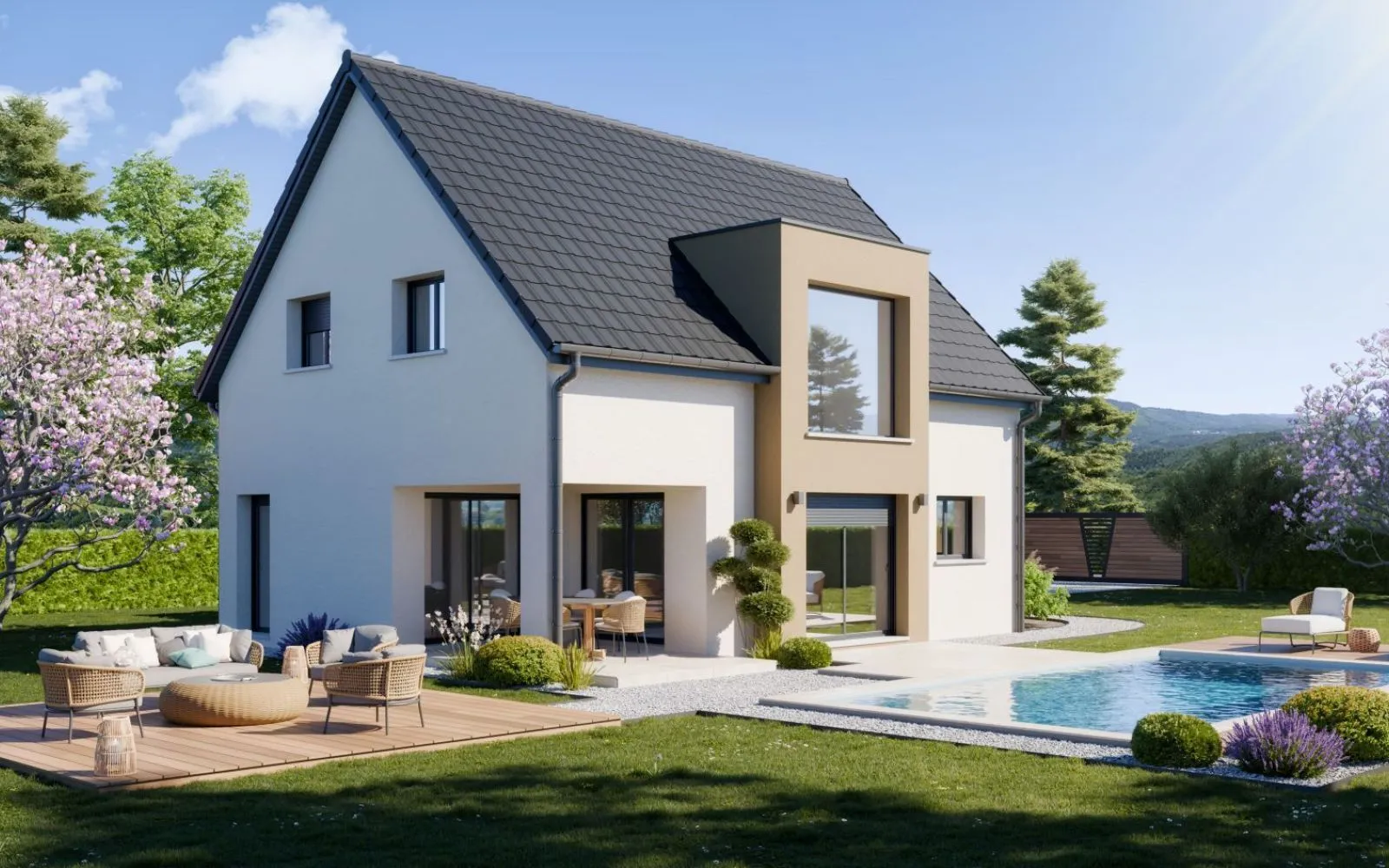 Projet de construction d'une maison 136 m² avec terrain à TURCKHEIM (68) à Turckheim — photo 2