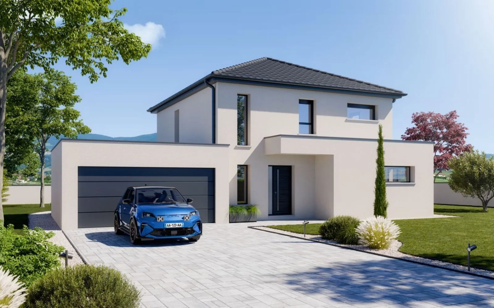 Projet de construction d'une maison 143 m² avec terrain à SAINTE-CROIX-EN-PLAINE (68) à Sainte-Croix-en-Plaine — photo 1