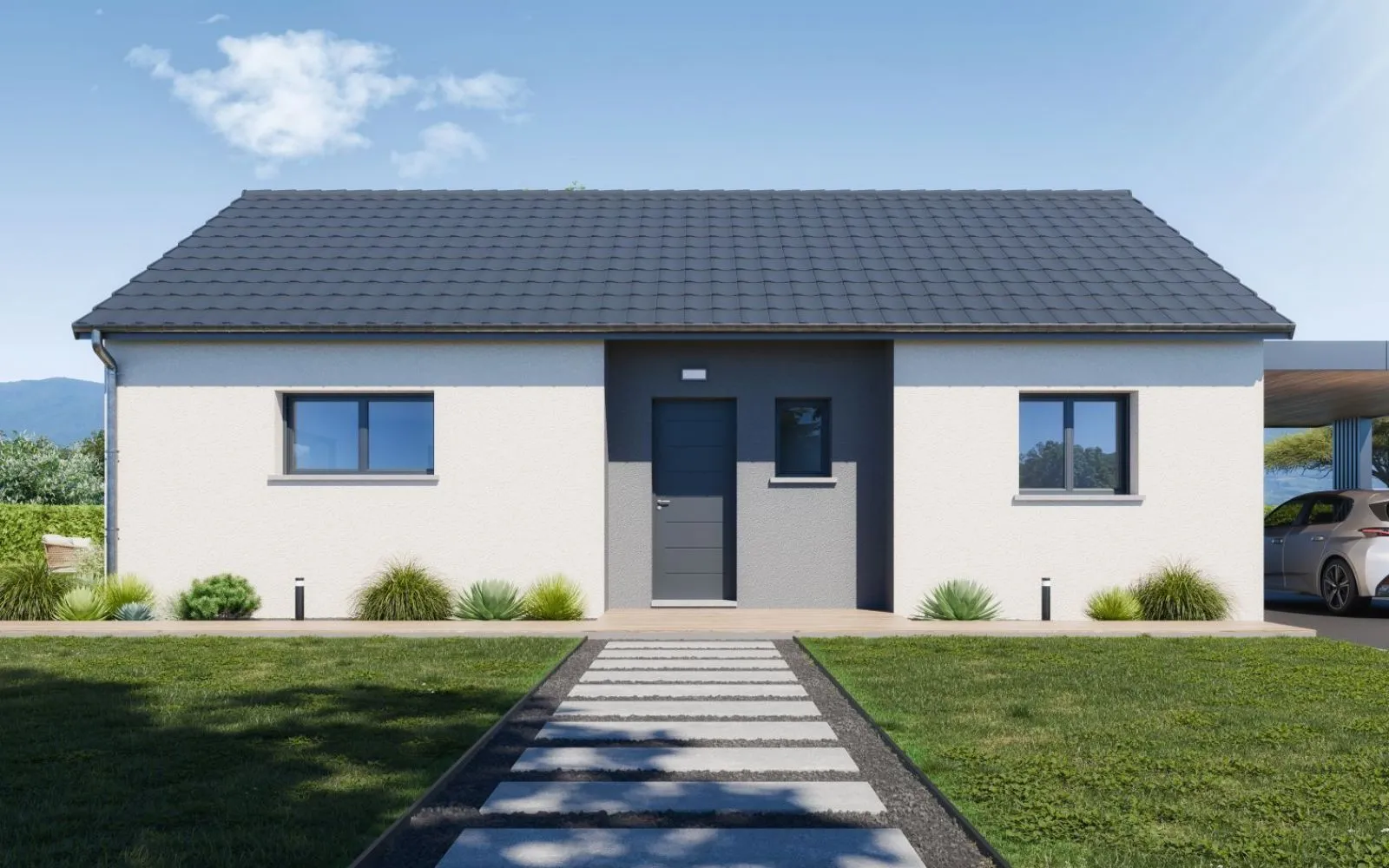 Projet de construction d'une maison 76 m² avec terrain à WUENHEIM (68) à Wuenheim — photo 1