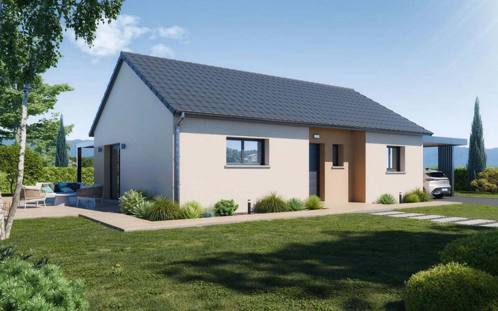 Projet de construction d'une maison 76 m² avec terrain à WUENHEIM (68) à Wuenheim — photo 1