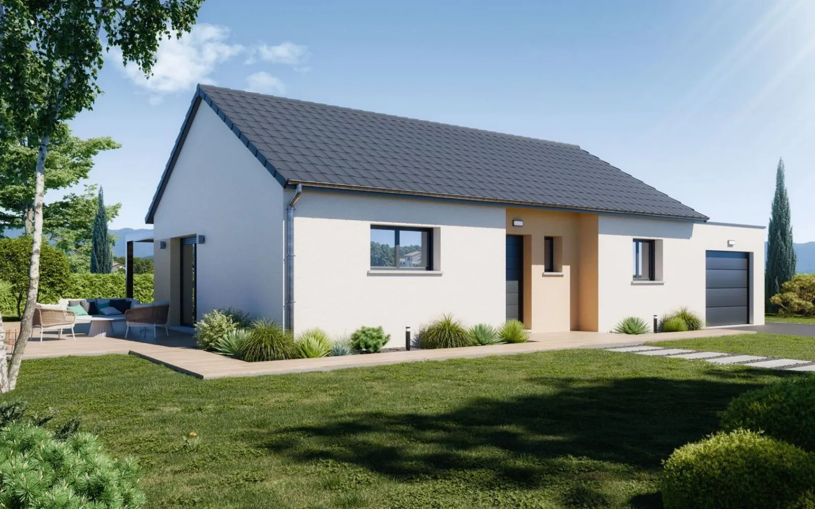 Projet de construction d'une maison 76 m² avec terrain à WUENHEIM (68) à Wuenheim — photo 1