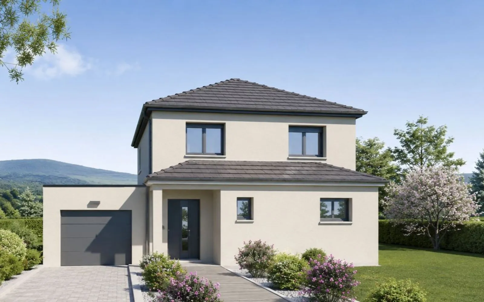 Projet de construction d'une maison 123 m² avec terrain à WIDENSOLEN (68) à Widensolen — photo 1