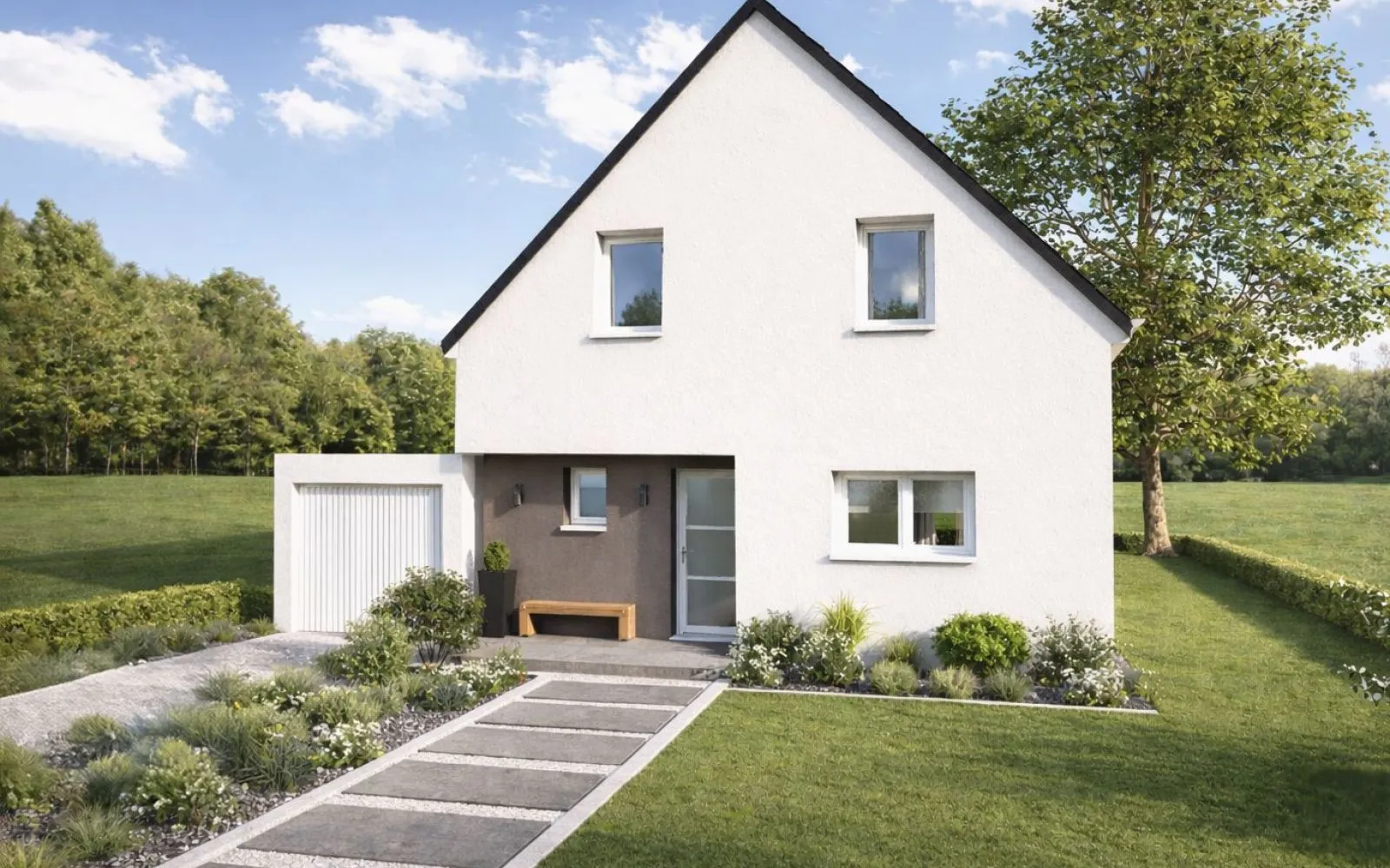 Projet de construction d'une maison 100 m² avec terrain à CERNAY (68) à Cernay — photo 1