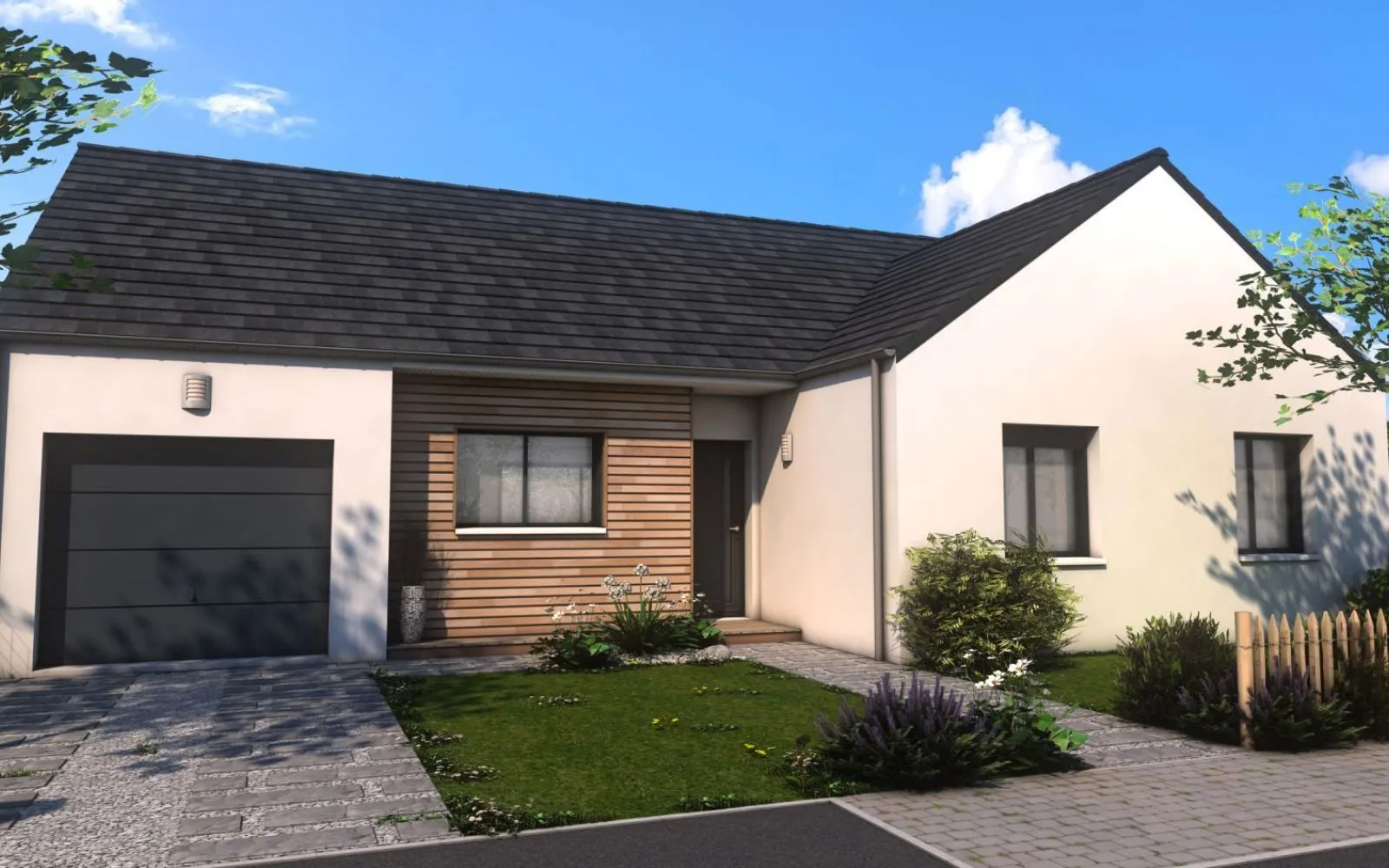 Maison 94.91 m² avec terrain à VERN-D'ANJOU (49) à Vern-d'Anjou — photo 1