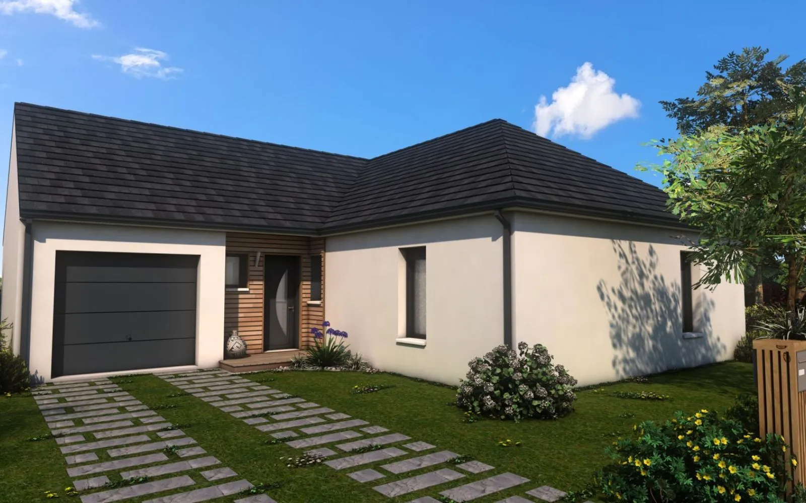 Maison 100.7 m² avec terrain à VERN-D'ANJOU (49) à Vern-d'Anjou — photo 1