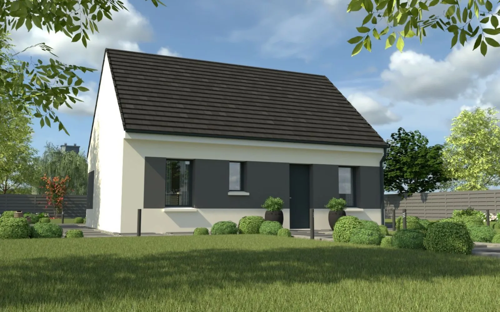 Projet de construction d'une maison 90 m² avec terrain à MAREUIL-SUR-OURCQ (60) à Mareuil-sur-Ourcq — photo 1