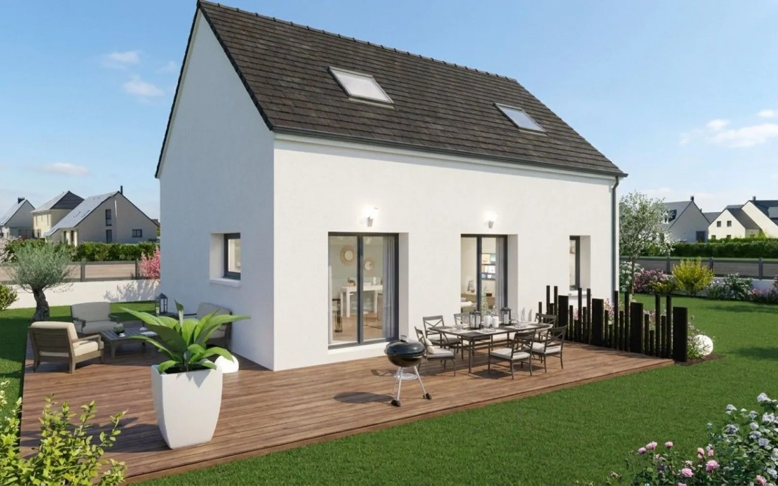 Projet de construction d'une maison 105 m² avec terrain à GUILVINEC (29) à Guilvinec — photo 1